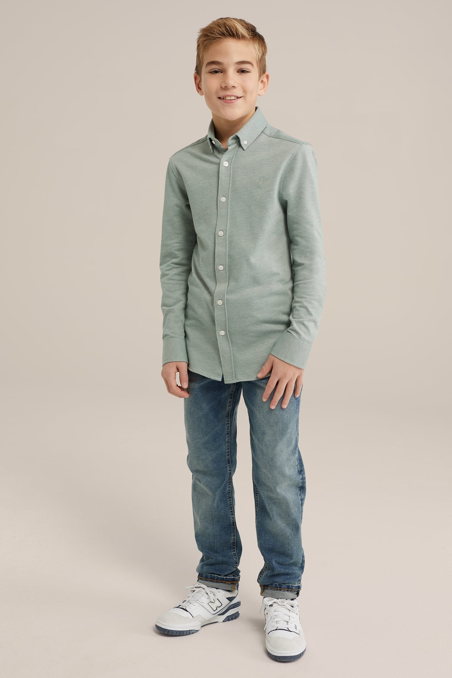 SHIRT GREYISH GREEN 2