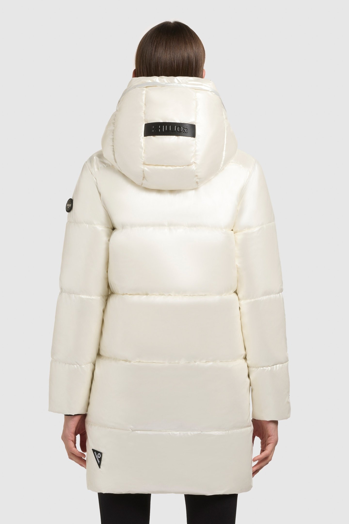 HAYA SHINY JACKET OFF-WHITE 6