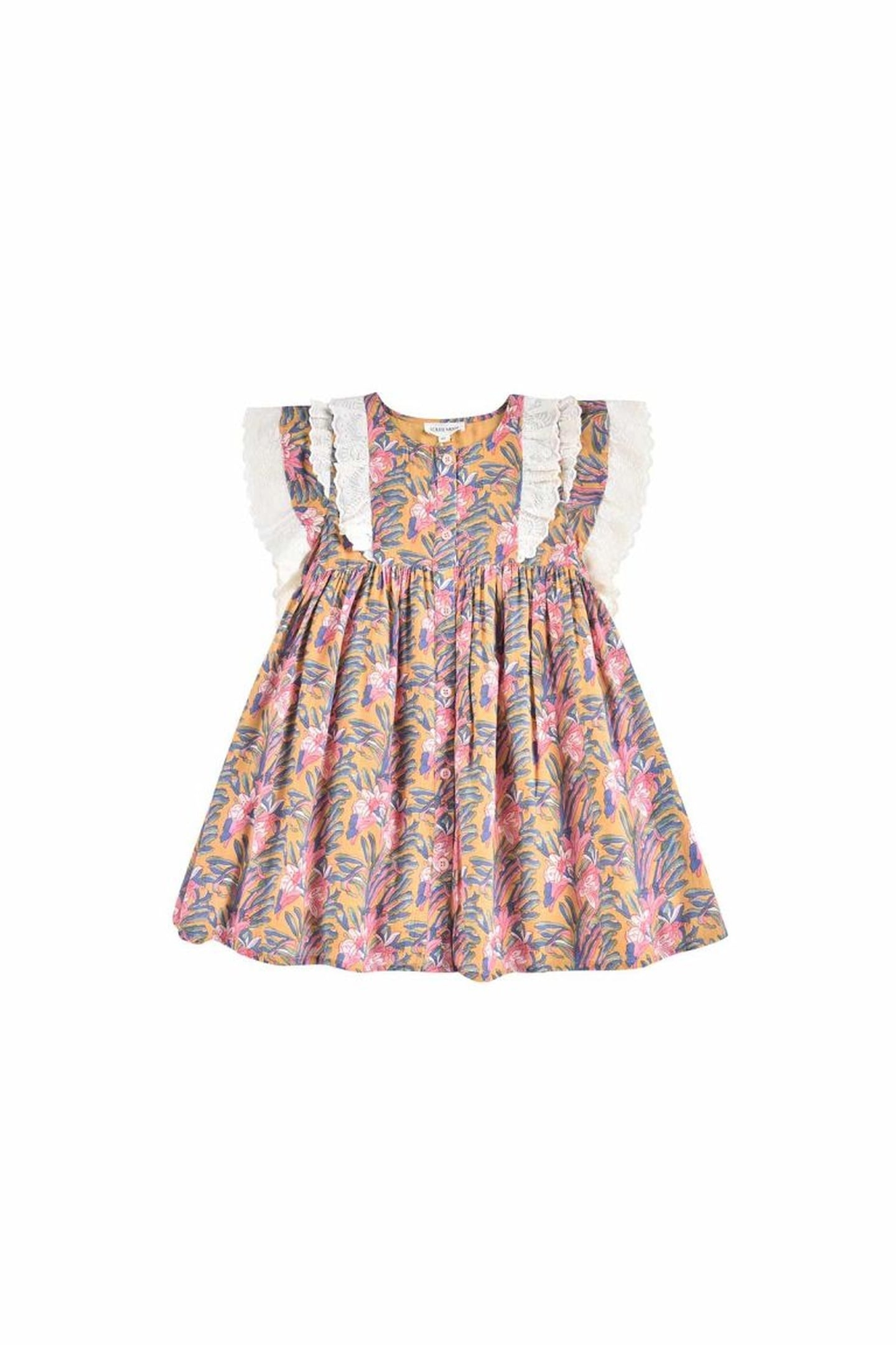 DRESS ELISABETH HONEY FLOWER 6