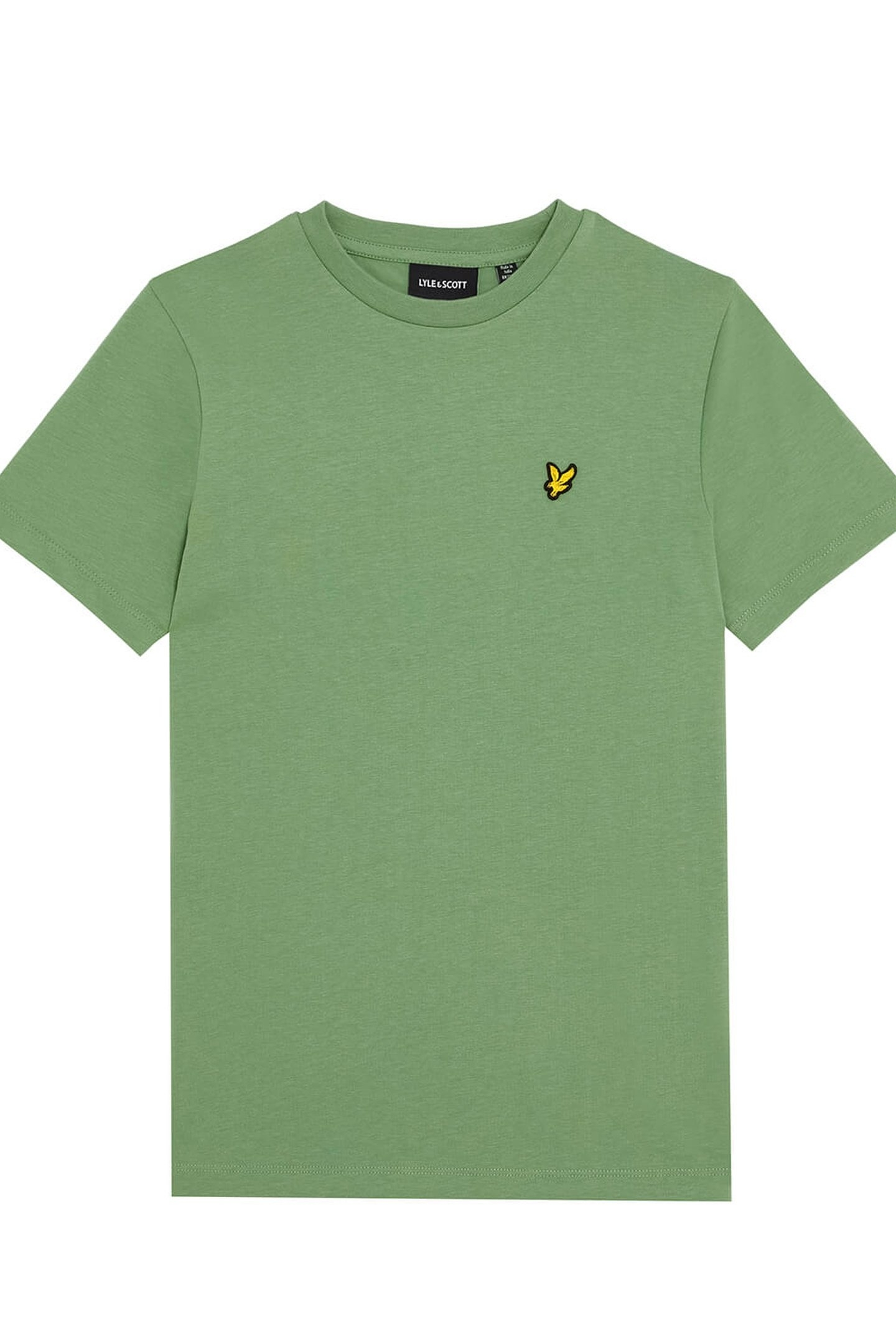 PLAIN T-SHIRT SMOKE GREEN 5