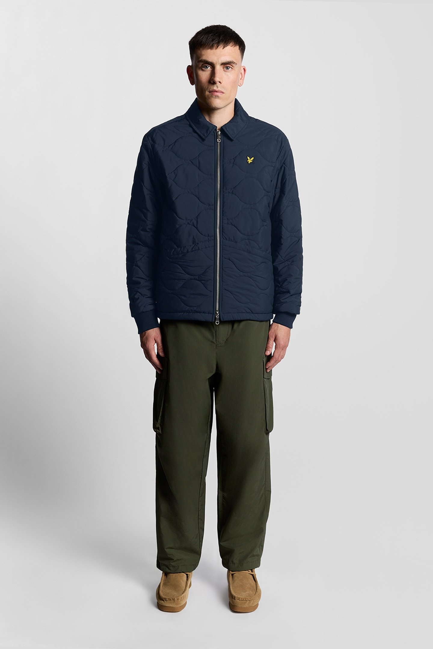 QUILTED RIPSTOP JACKET DARK NAVY 2