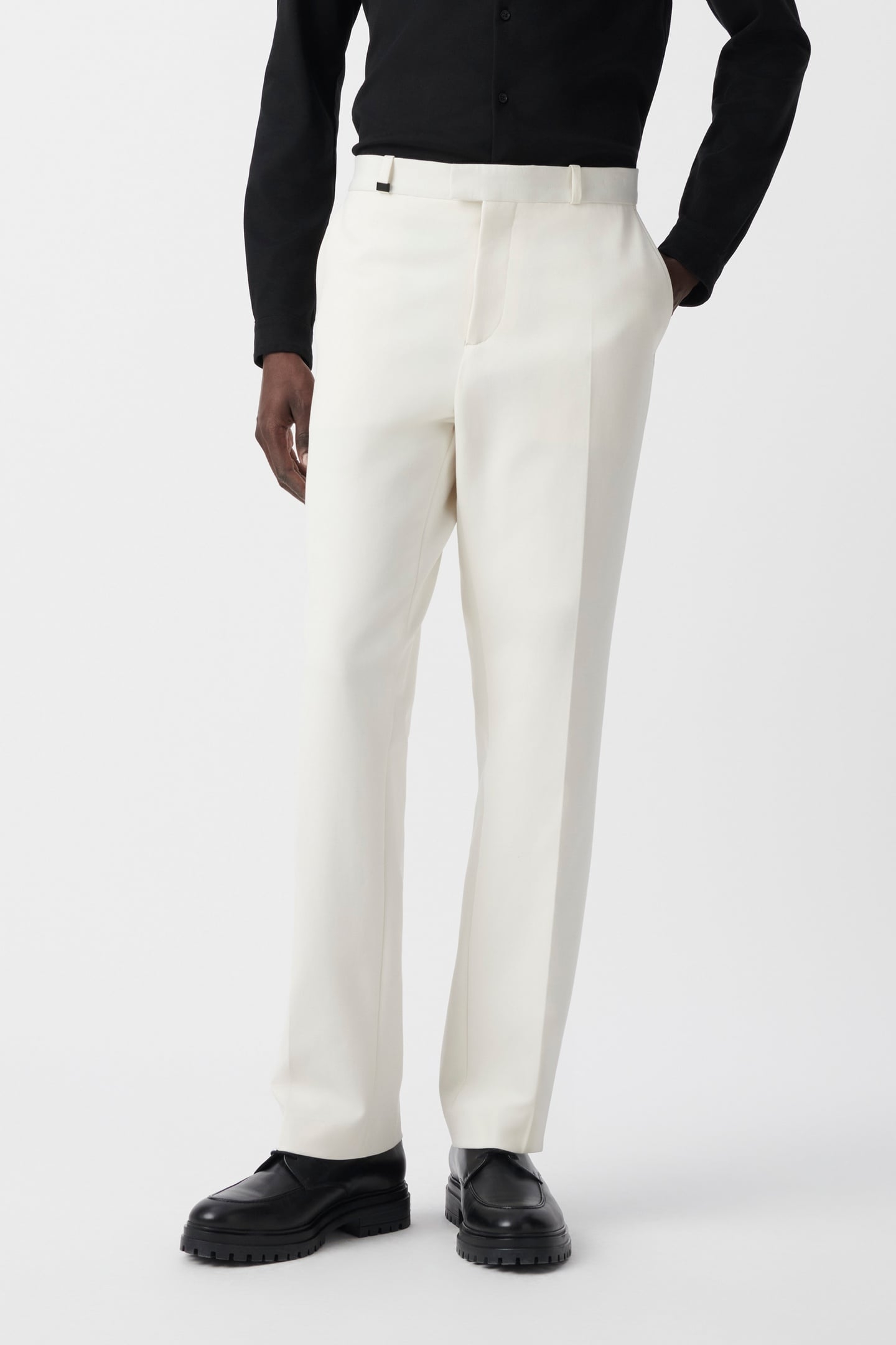 WHITE SUIT TROUSERS 2