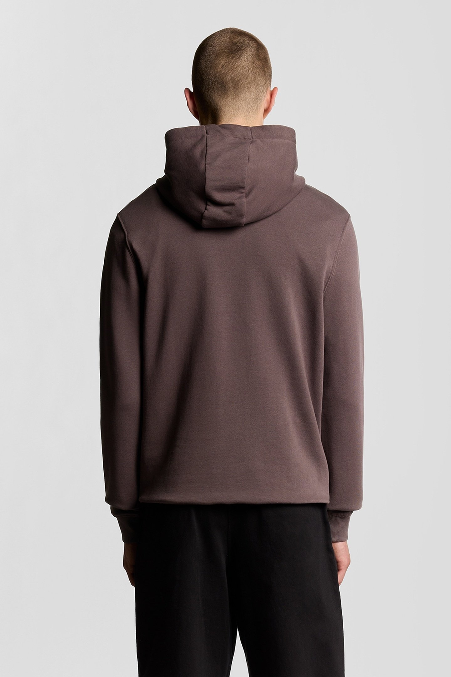 ZIP THROUGH HOODIE ESPRESSO 3
