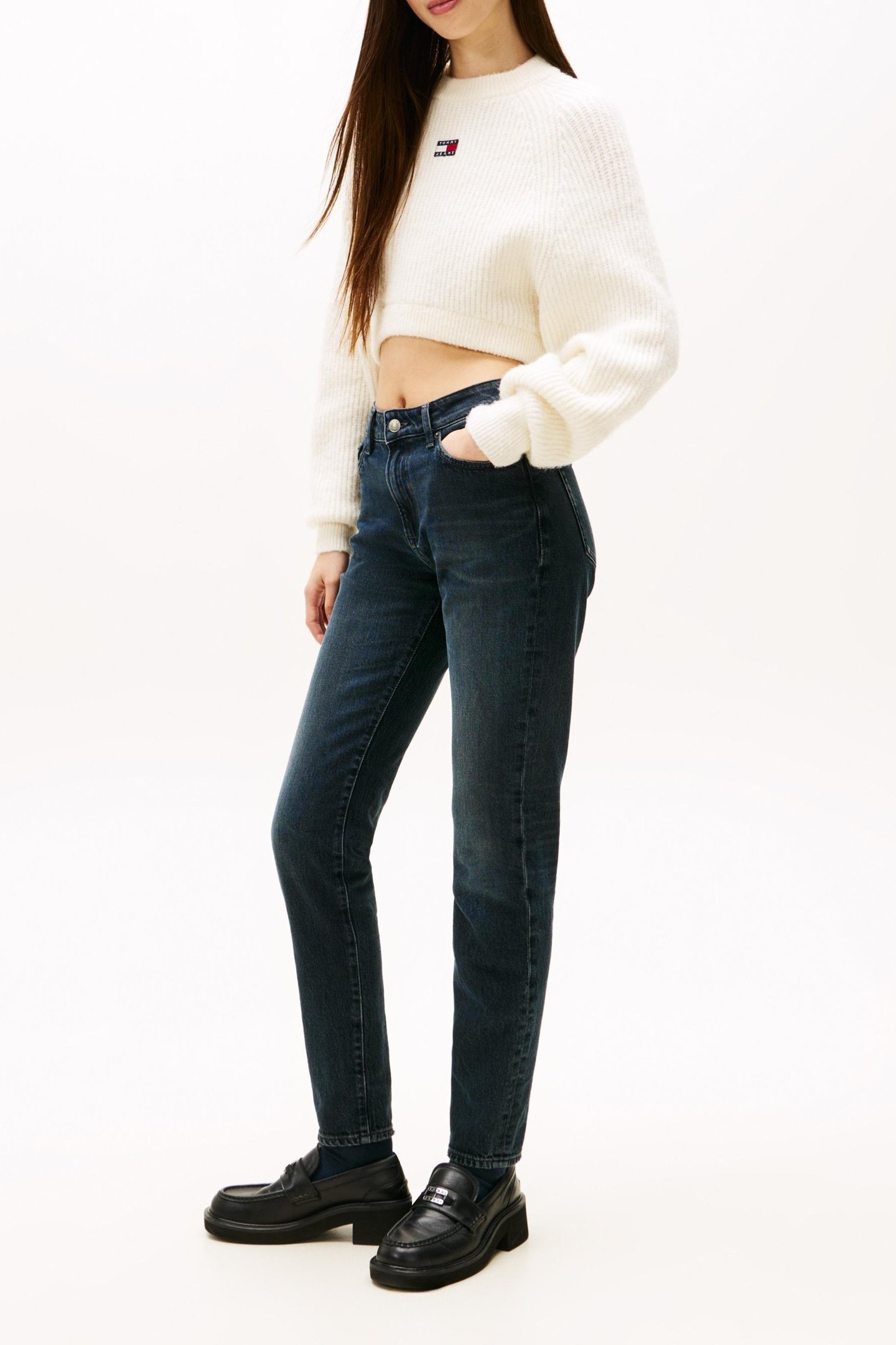 LUCY MR SLIM JEANS DENIM BLUE BLACK 3