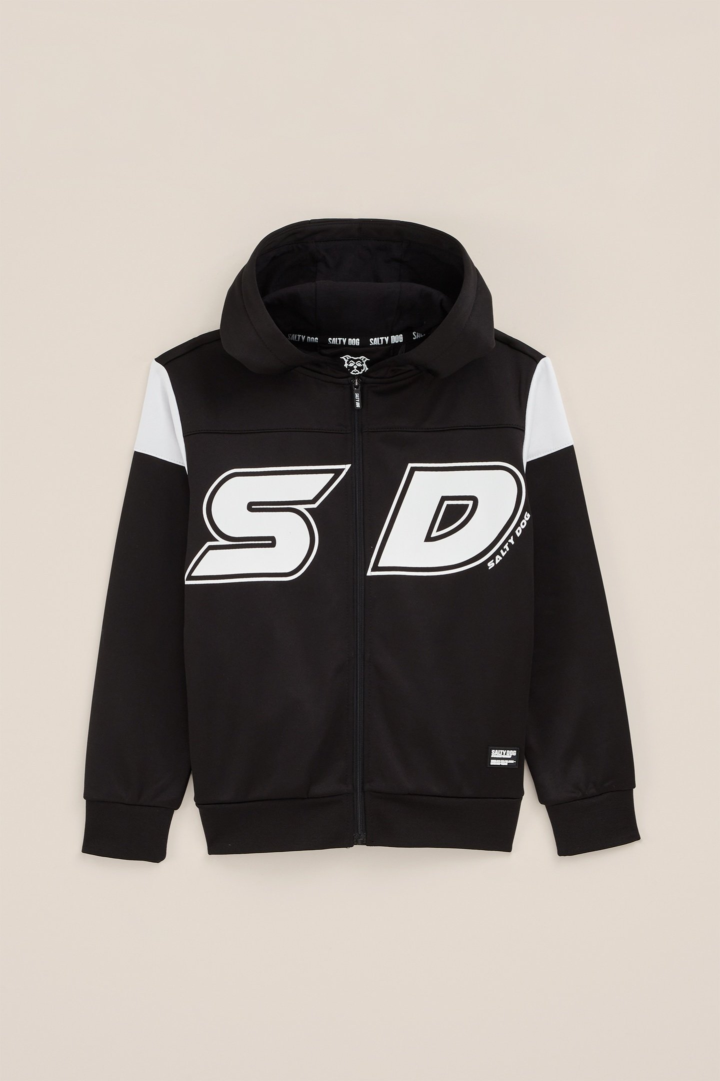 CARDIGAN WITH HOOD BLACK 4