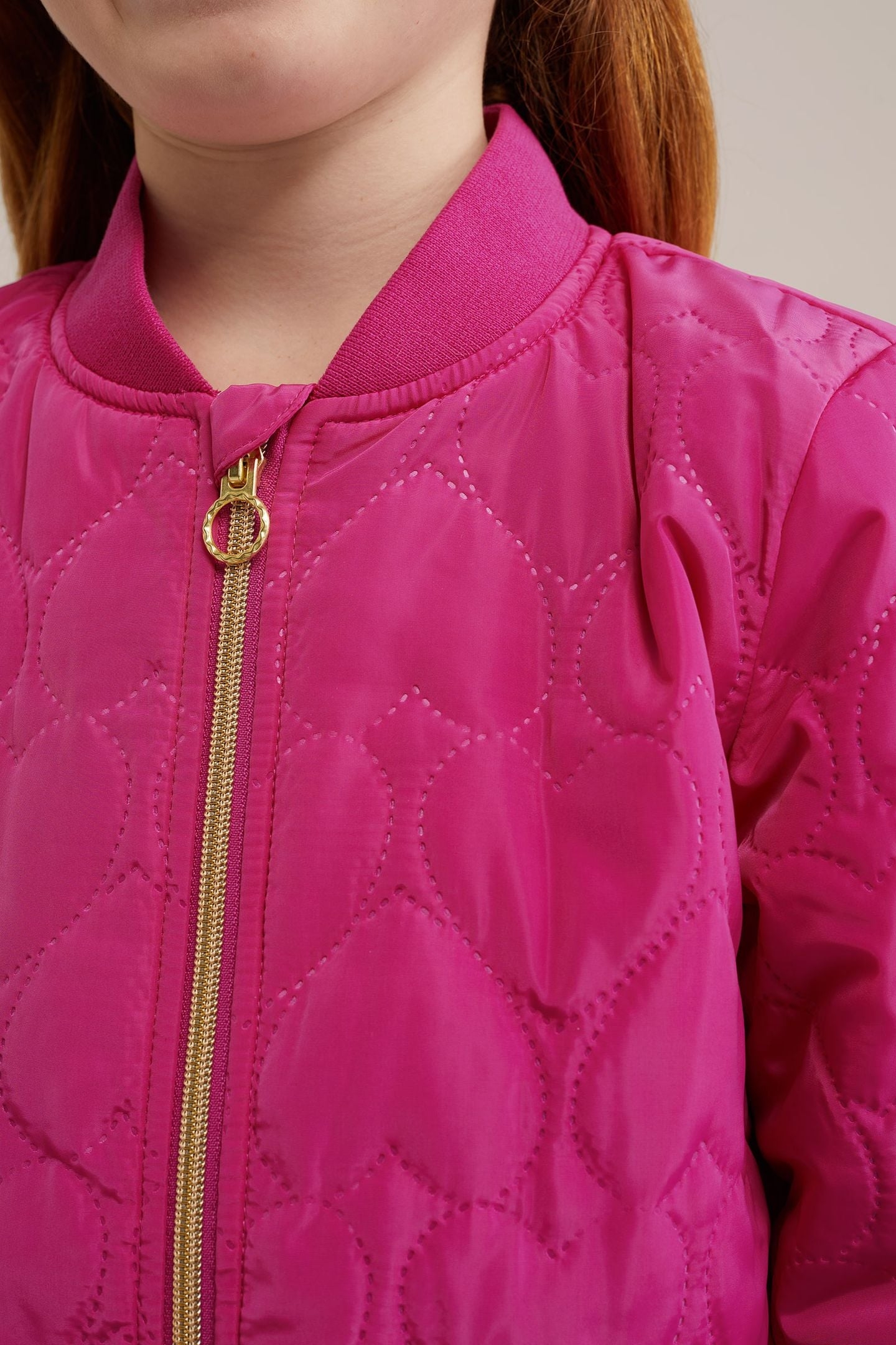 JACKET MIDLONG BRIGHT PINK 6