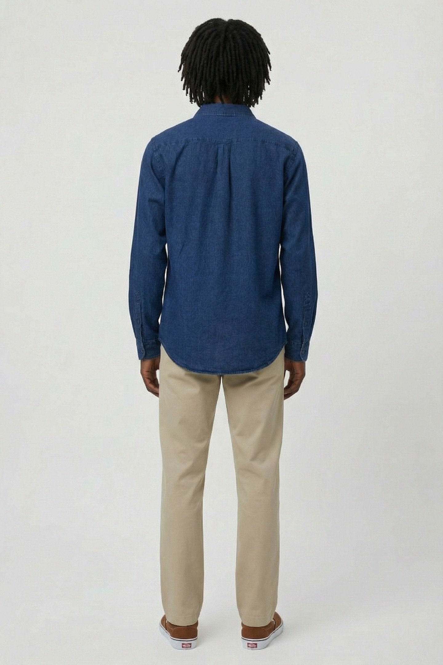 CLASSIC FIT SHIRT DARK BLUE 2