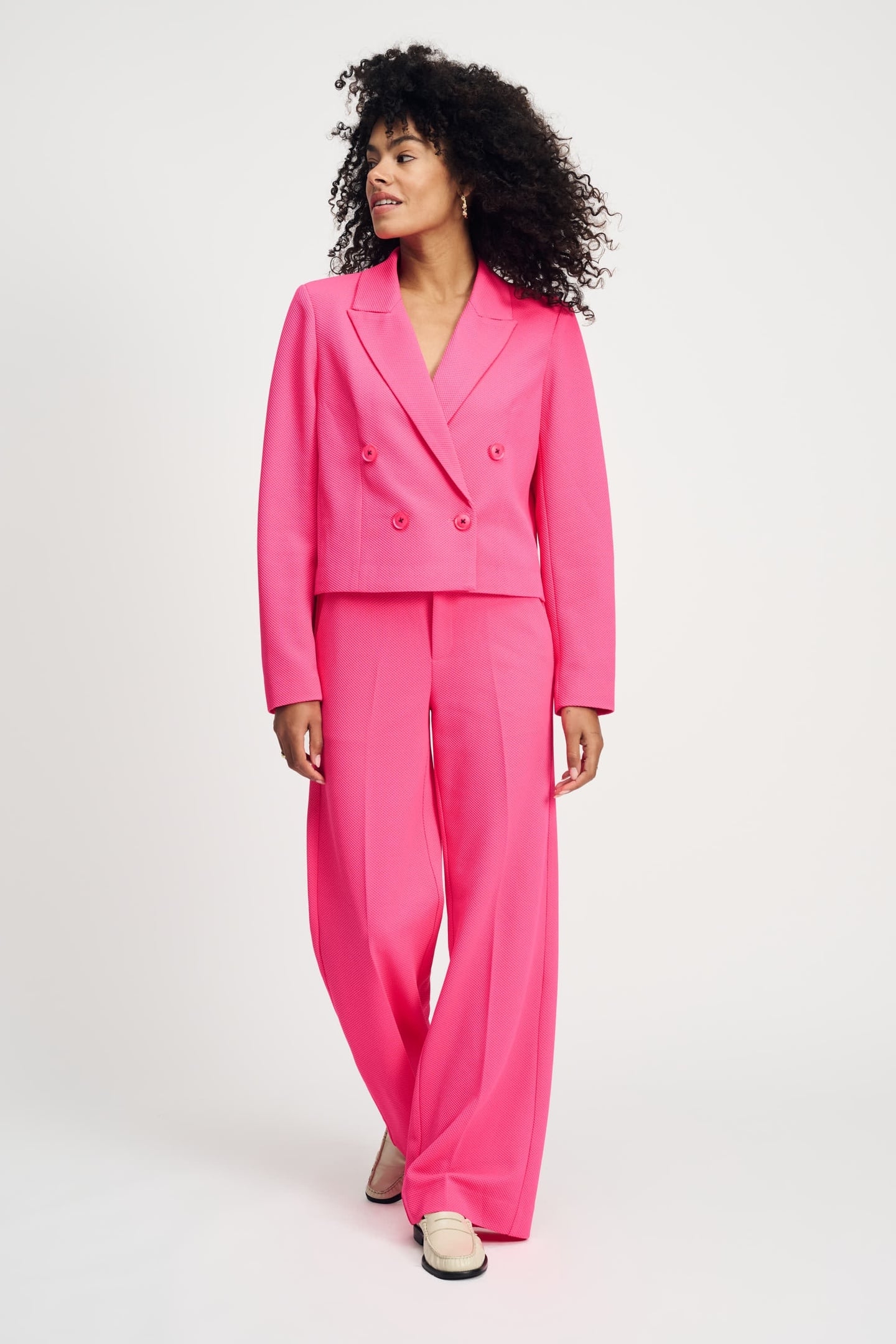 BLAZER SHORT VIBRANT PINK 1