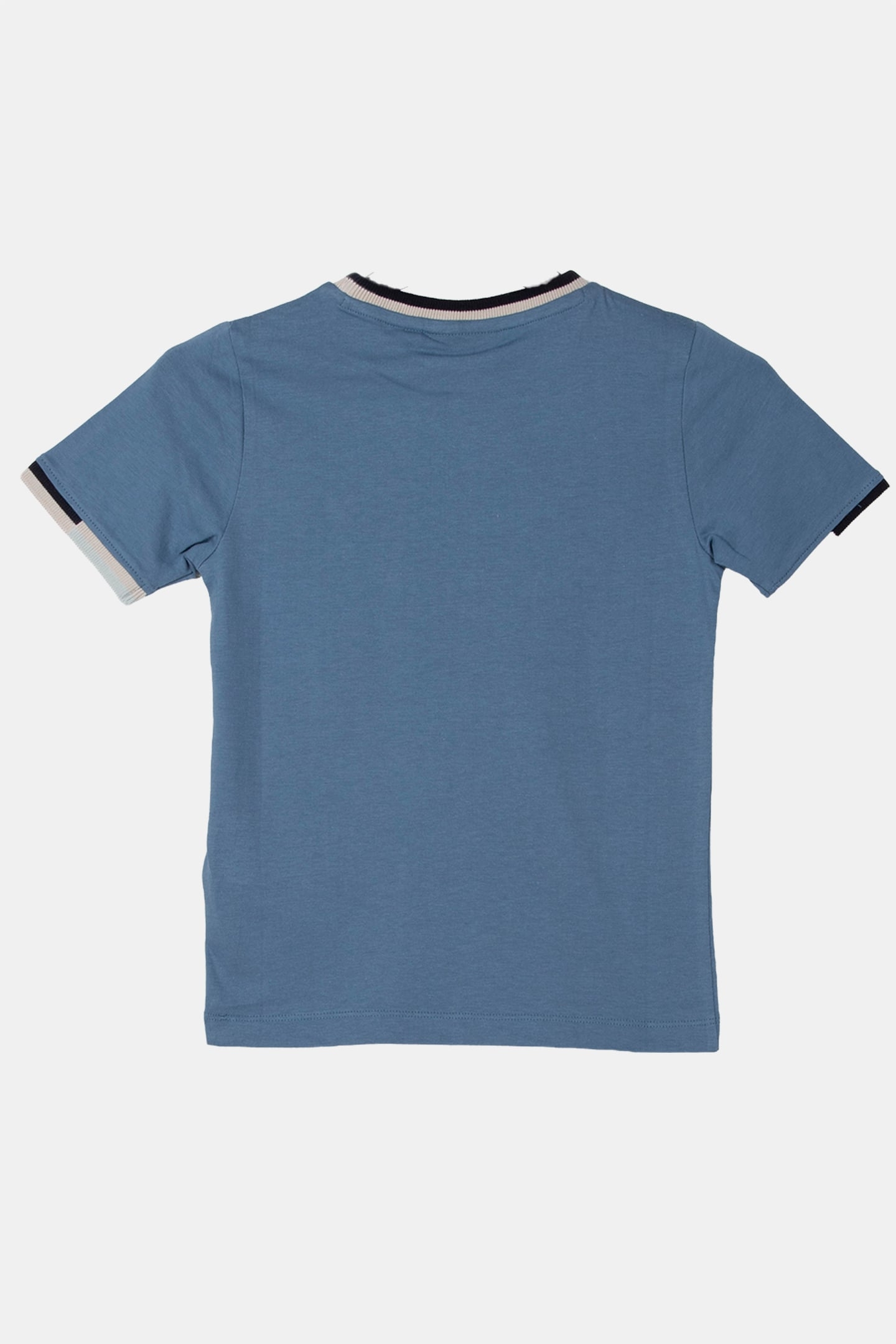 MULTI RIB T-SHIRT OCEAN SKY 2