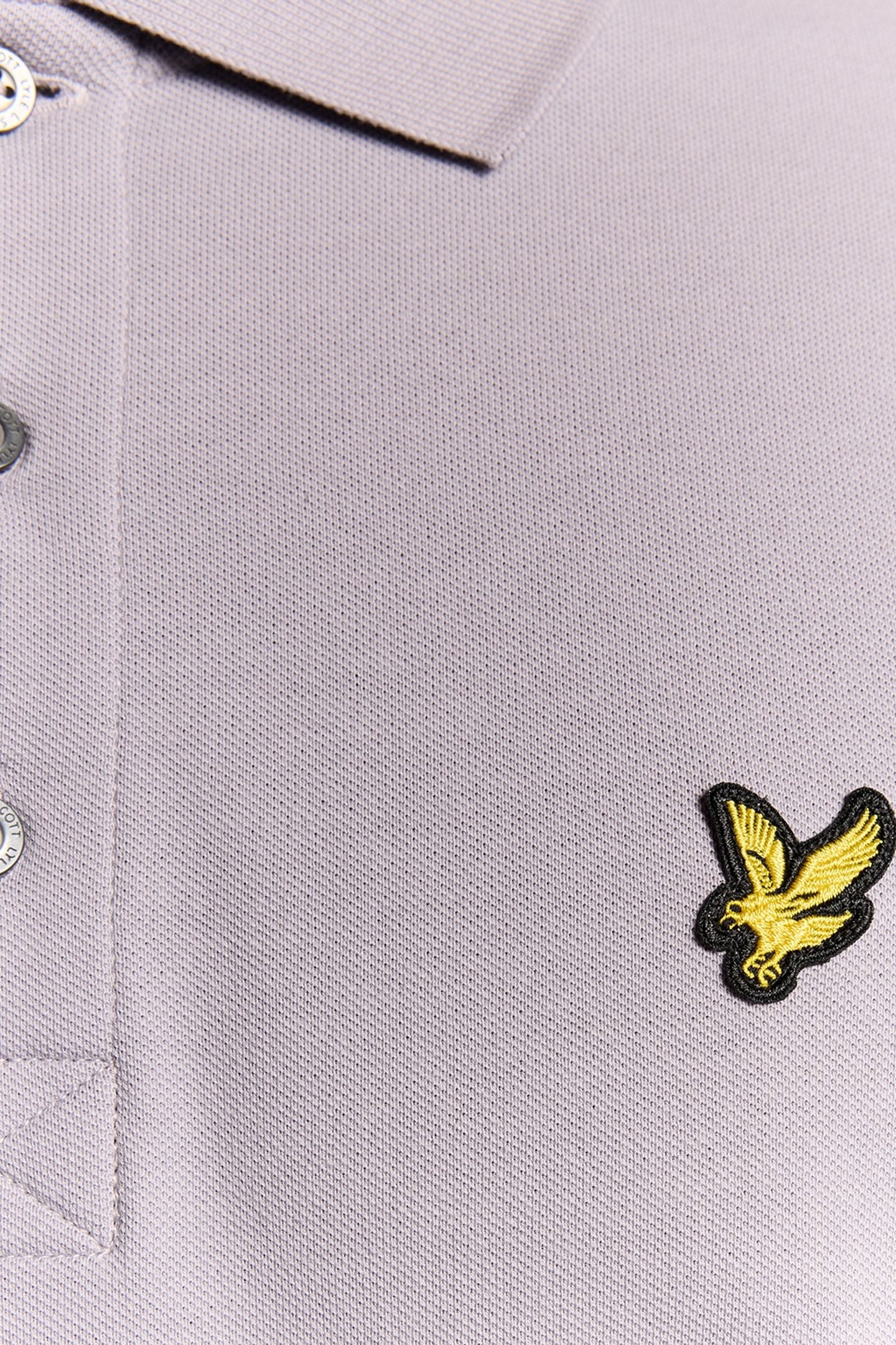 PLAIN POLO SHIRT ASH LILAC 6