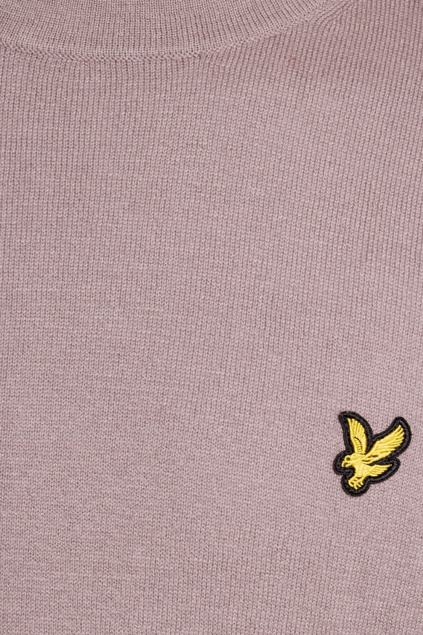 COTTON MERINO CREW NECK JUMPER GULL GREY 5