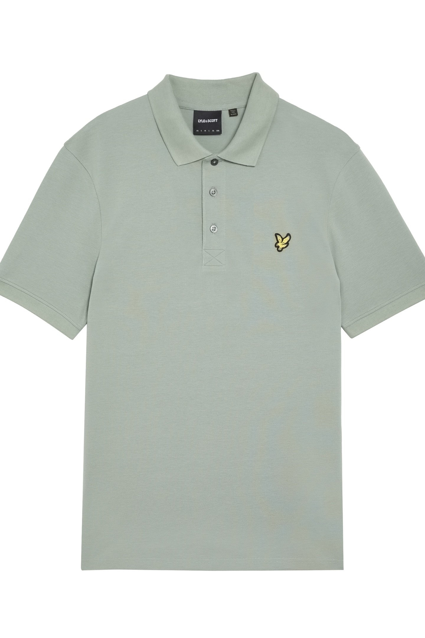 PLAIN POLO SHIRT COLD MINT 4