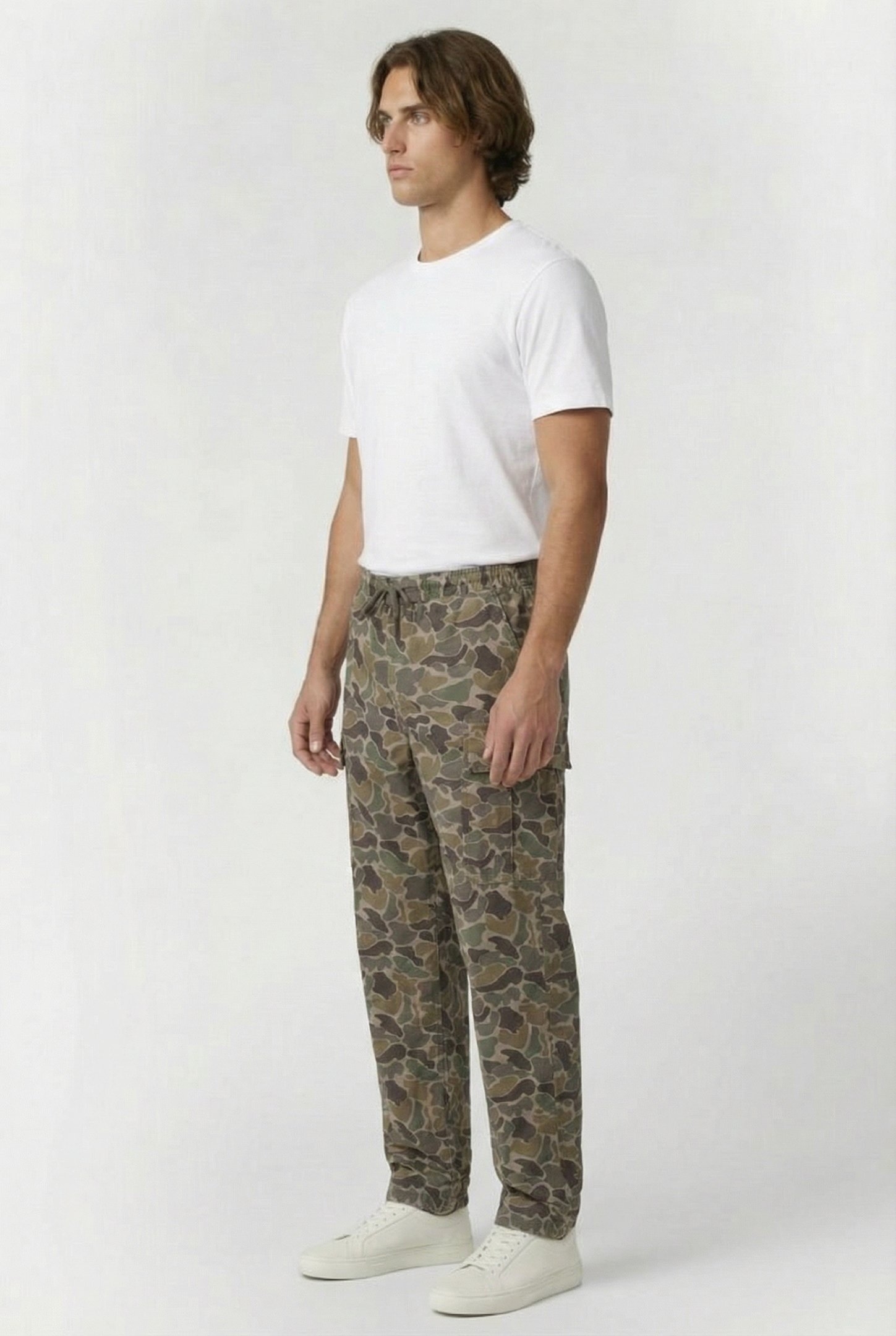 RANGE CARGO BAGGY TAPERED ELASTIC PANT BUNGEE CORD/TURKISHCF 3