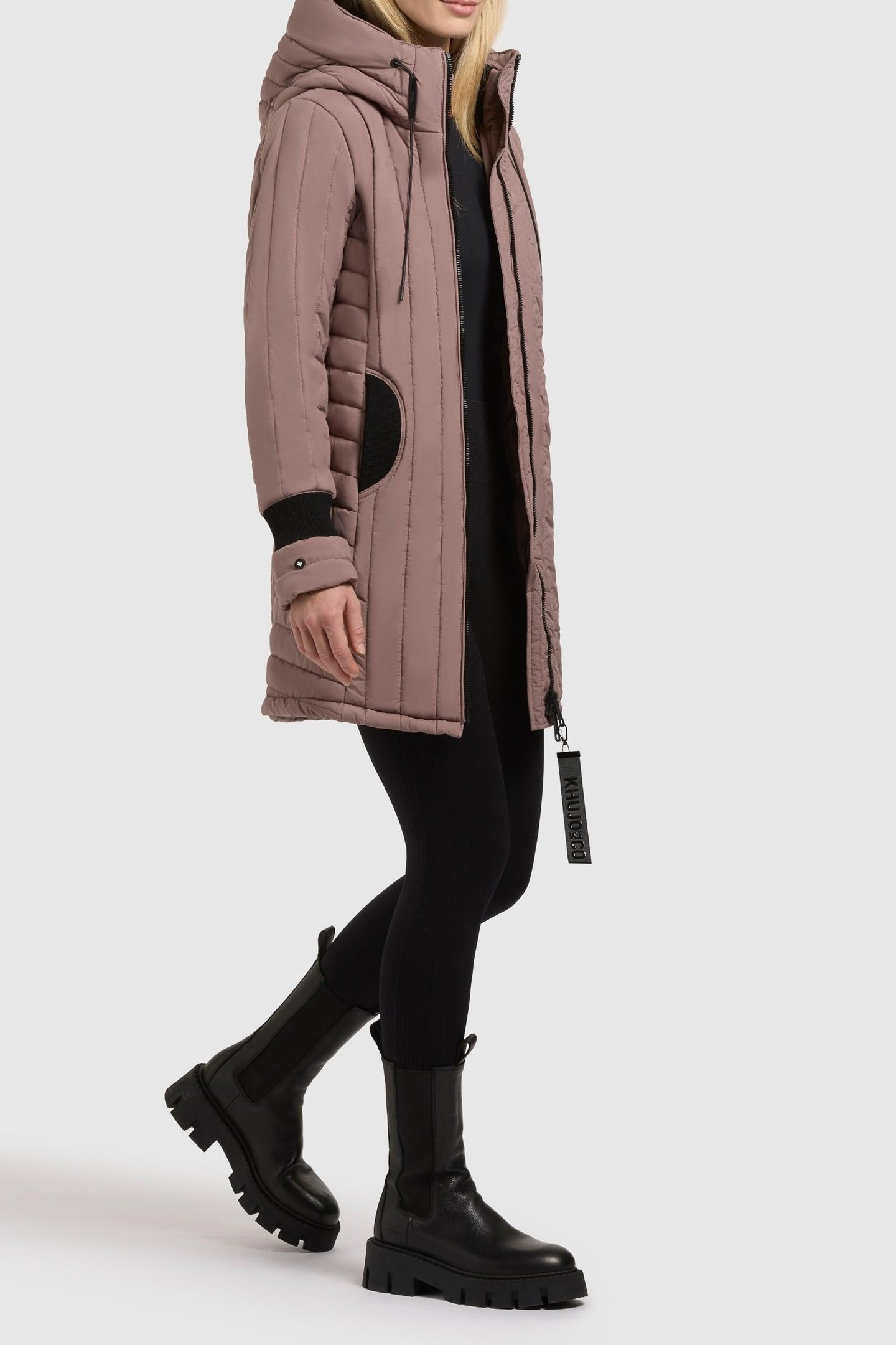 JERRY NEO COAT TAUPE 7