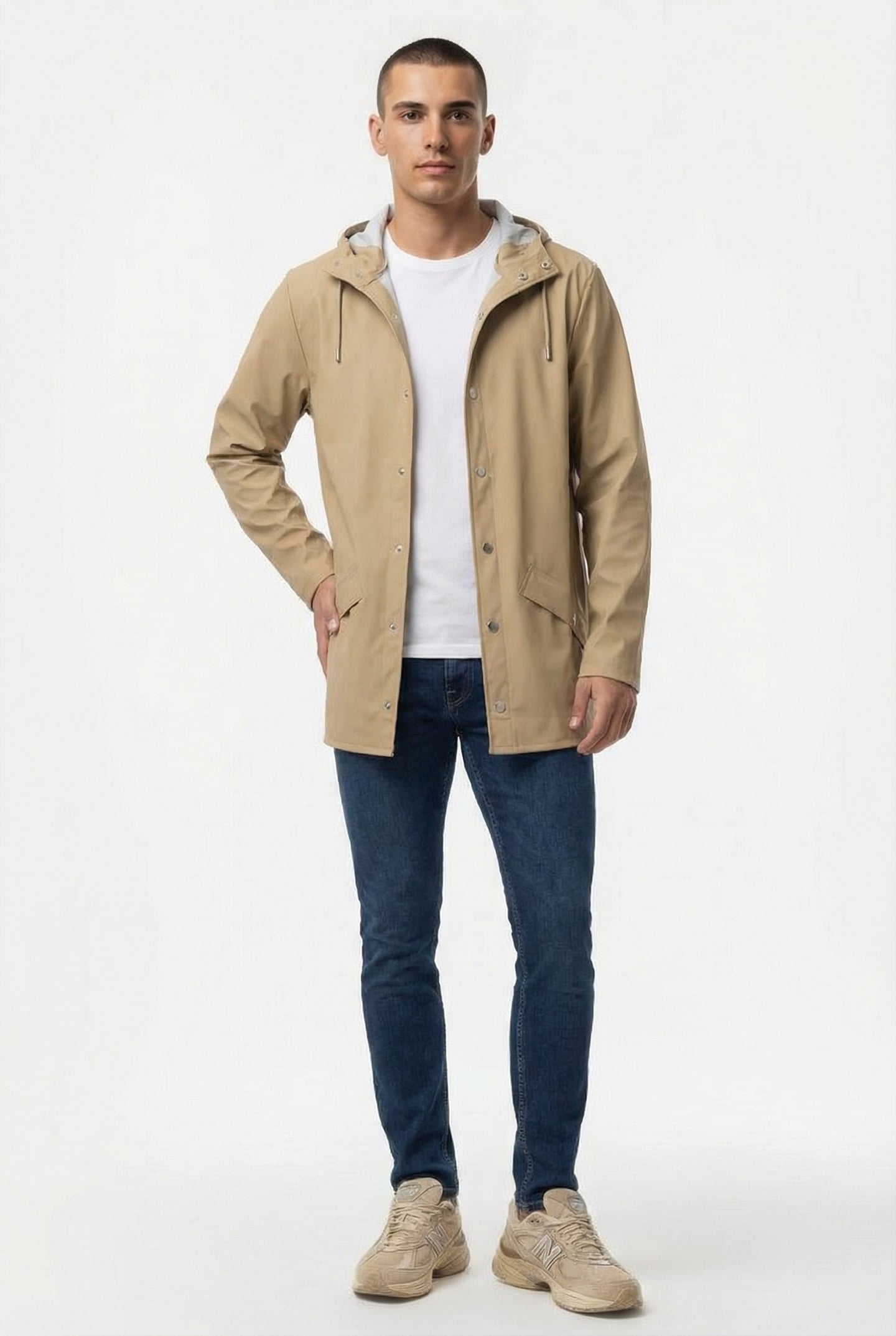 UNISEX JACKET W3 SAND 4