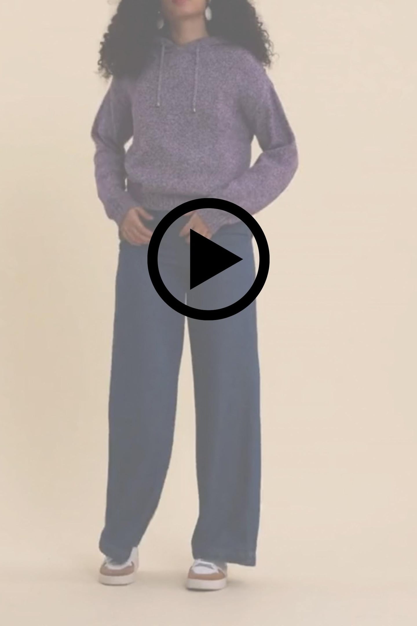 HOODED SWEATER IN PARMA KNIT FABRIC PARMA 2