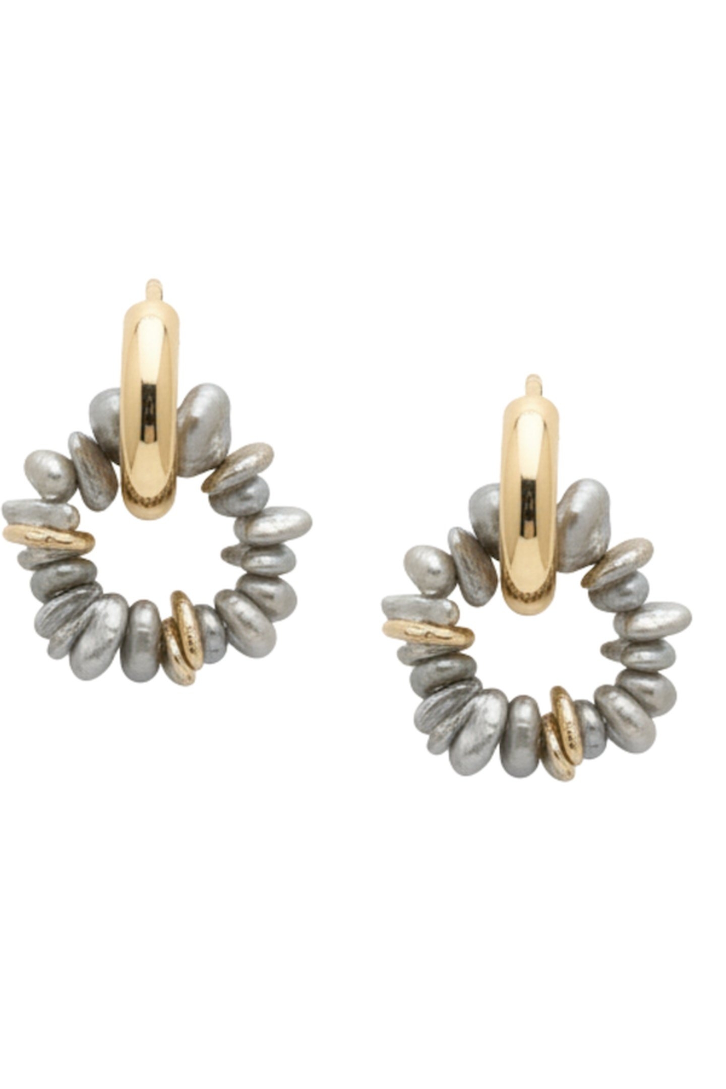 ESTATE GOLDEN HOOPS GREY 1