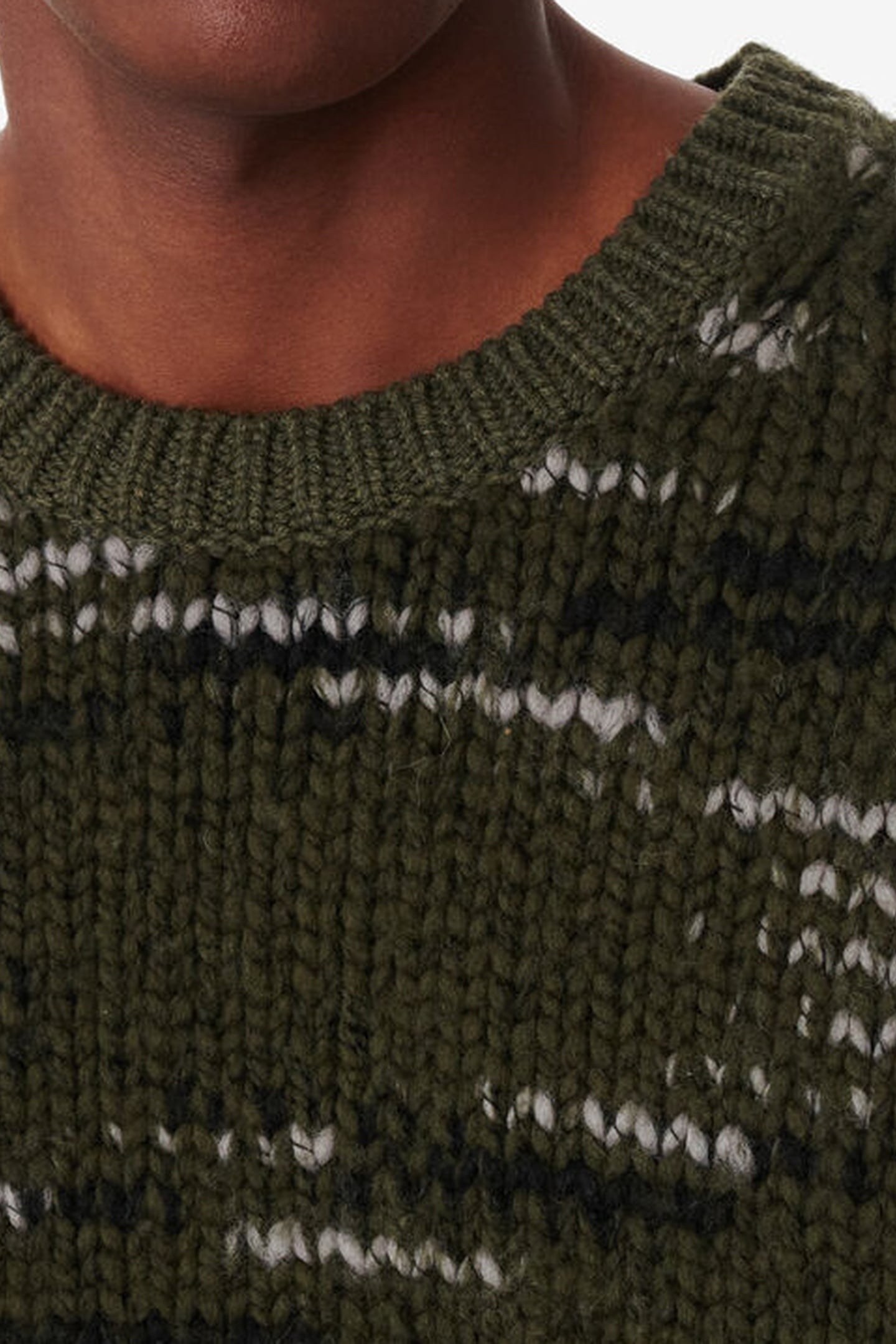 BAPO PULLOVER KHAKI/BLACK 5