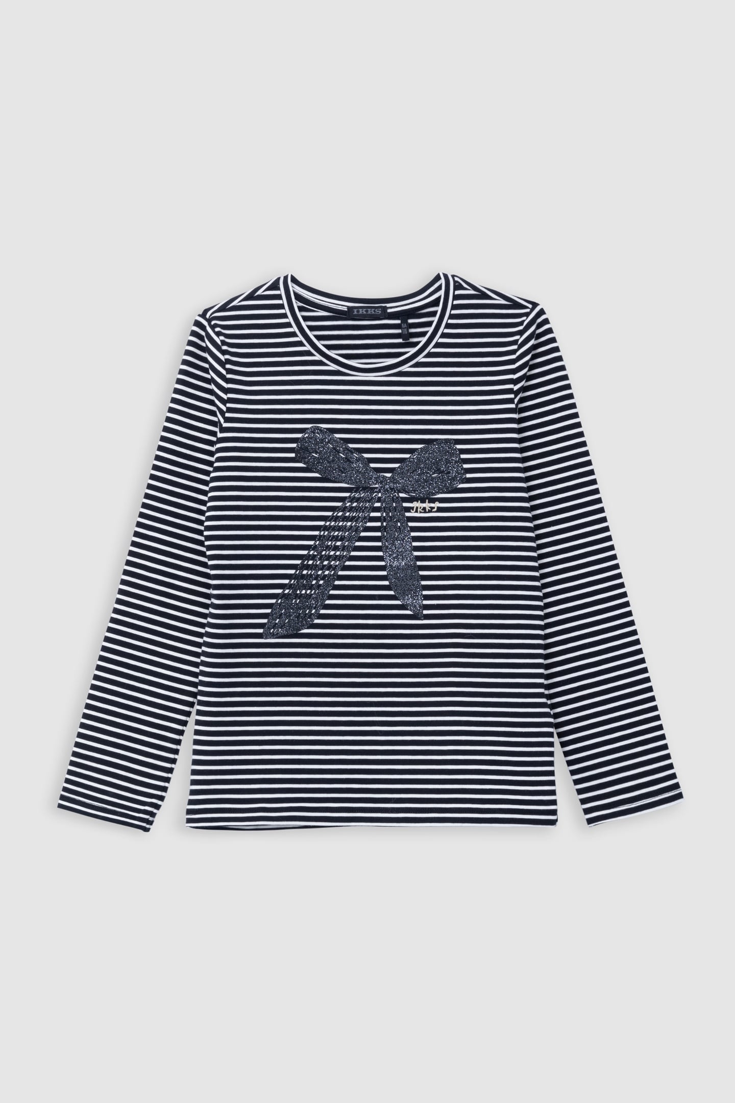 GIRL'S GLITTER BOW SAILOR T-SHIRT 1