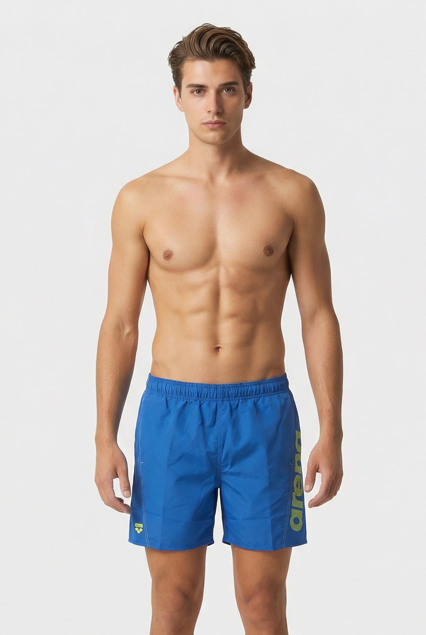 FUNDAMENTALS ARENA LOGO BOXER ROYAL-SOFT GREEN-WHITE 1