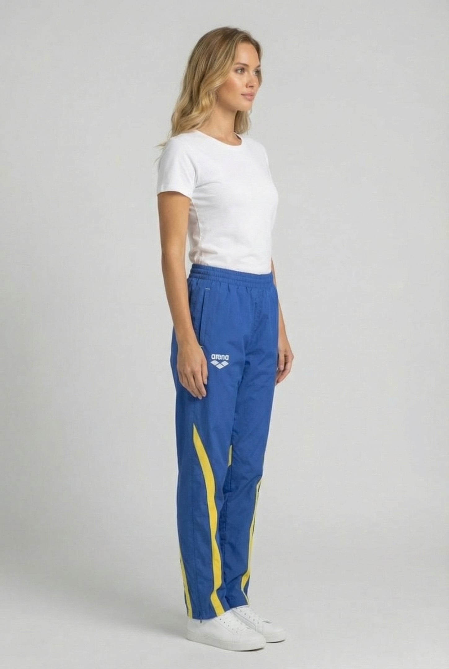 UNISEX SWEDEN WARM UP PANT ROYAL YELLOW 5