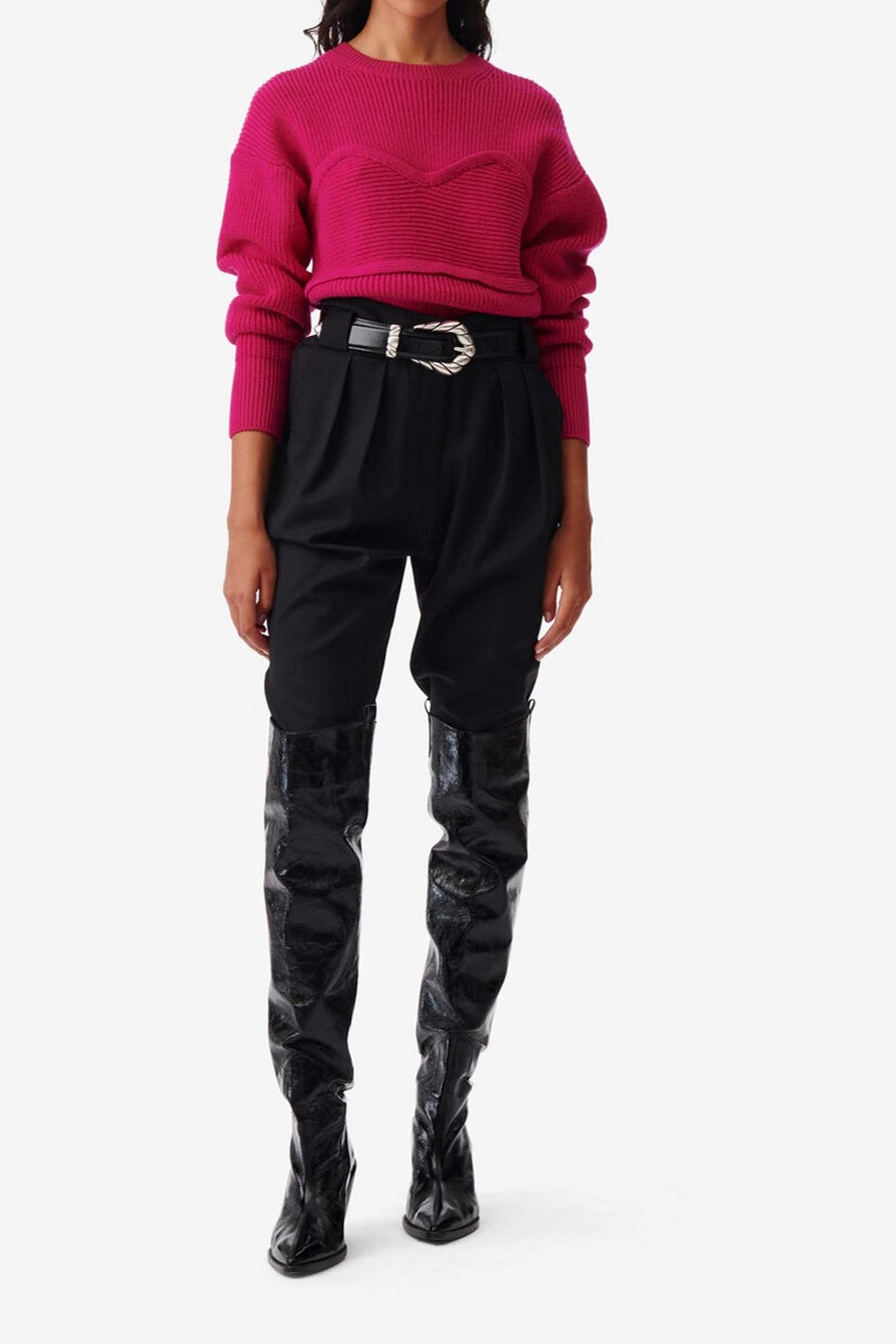 GEDEON PULLOVER FUSHIA 2