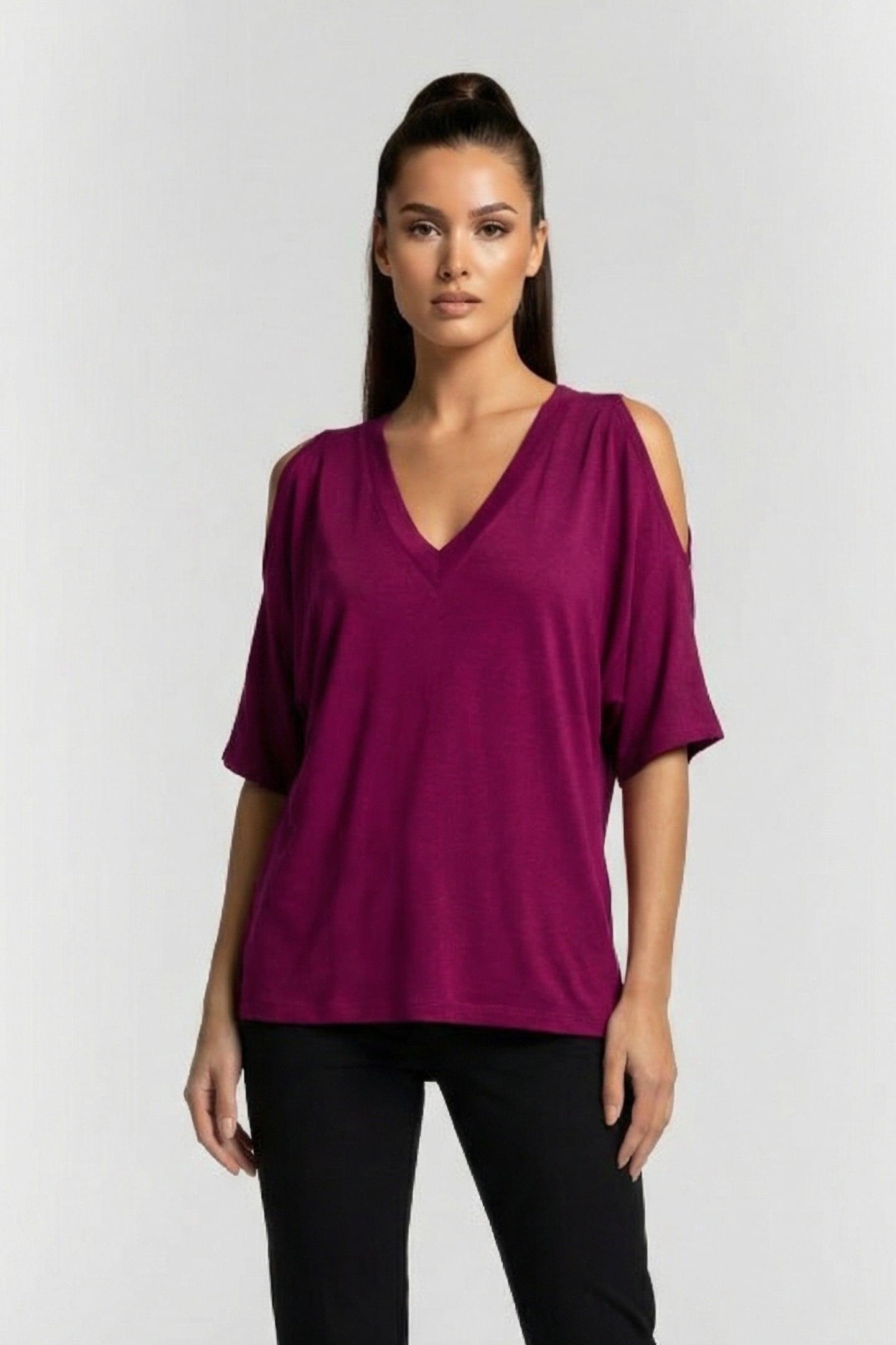 FEHNNO T-SHIRT BERRY 1