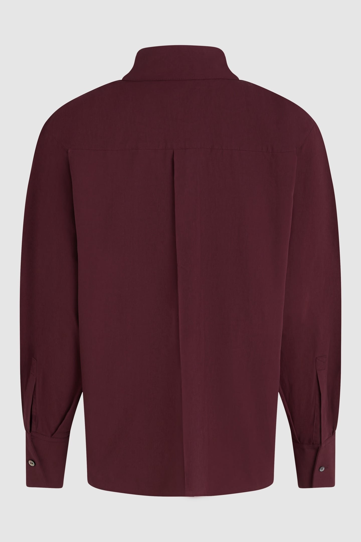 WINDSOR BURGUNDY KARL SNAP FASHION POPLIN SHIRT 5