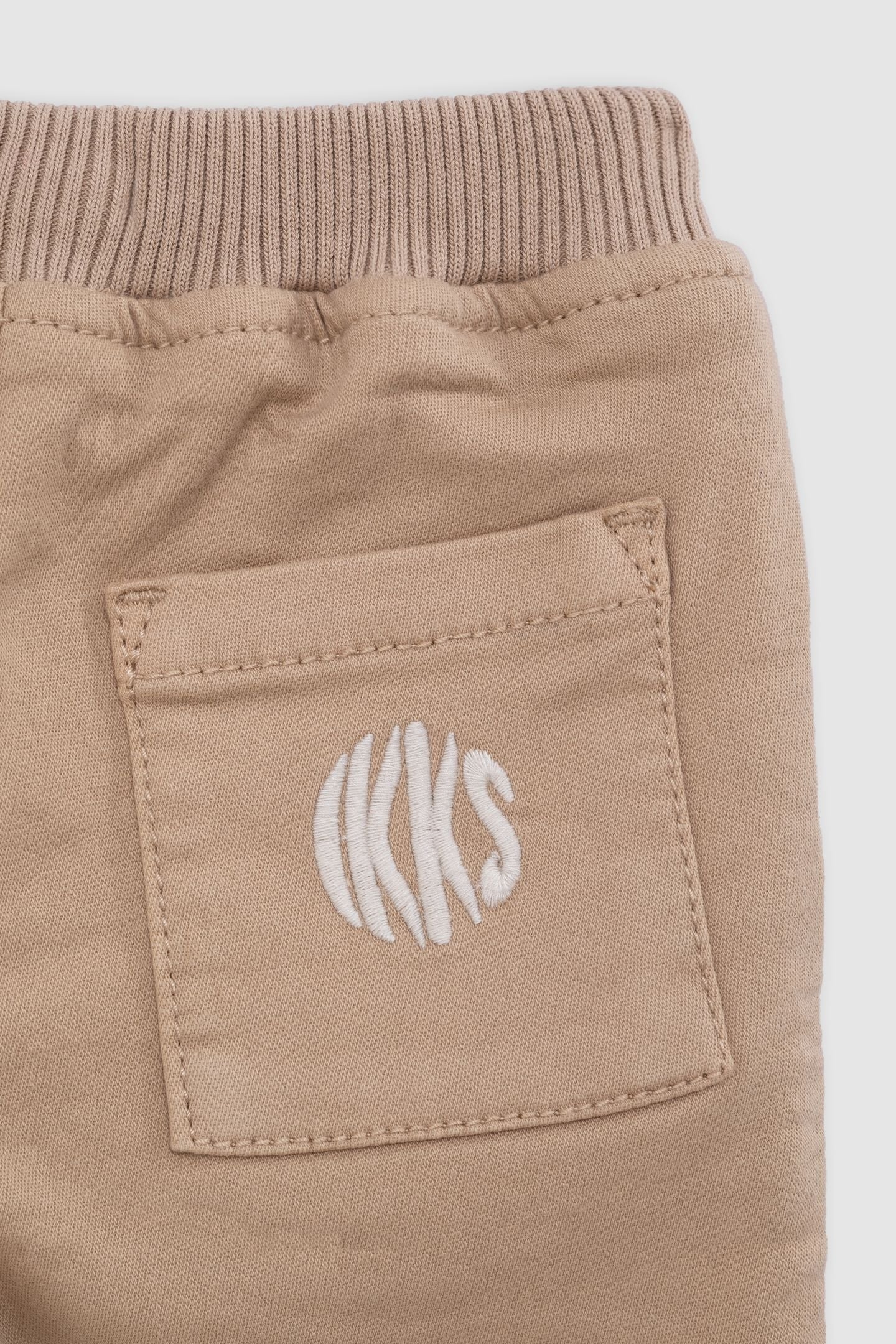 BEIGE DENIM BERMUDA SHORTS 6