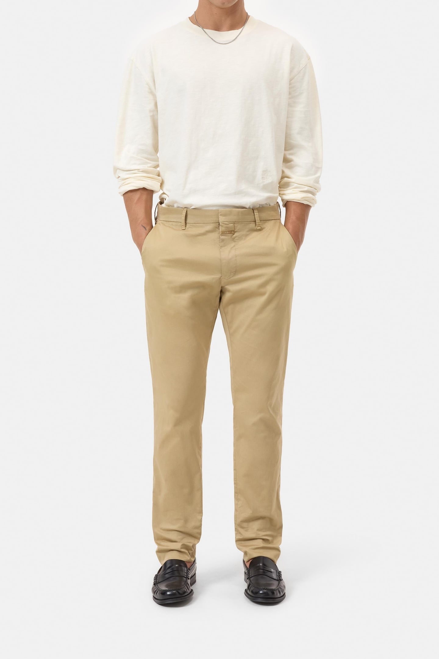 CLASSIC LONGSLEEVE T-SHIRTS IVORY 1