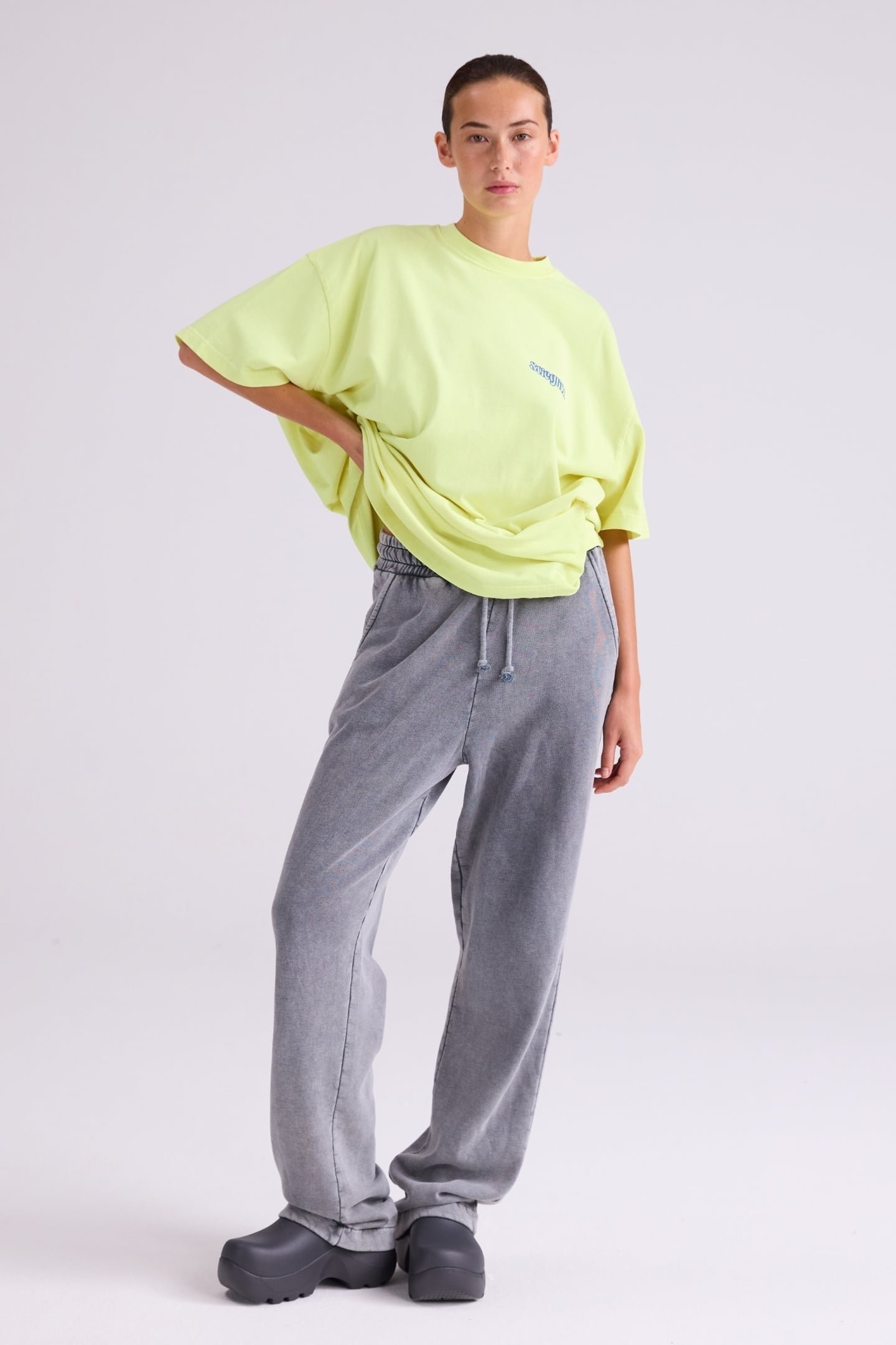 WORLD OF STIEG OVERSIZED T-SHIRT YELLOW 2