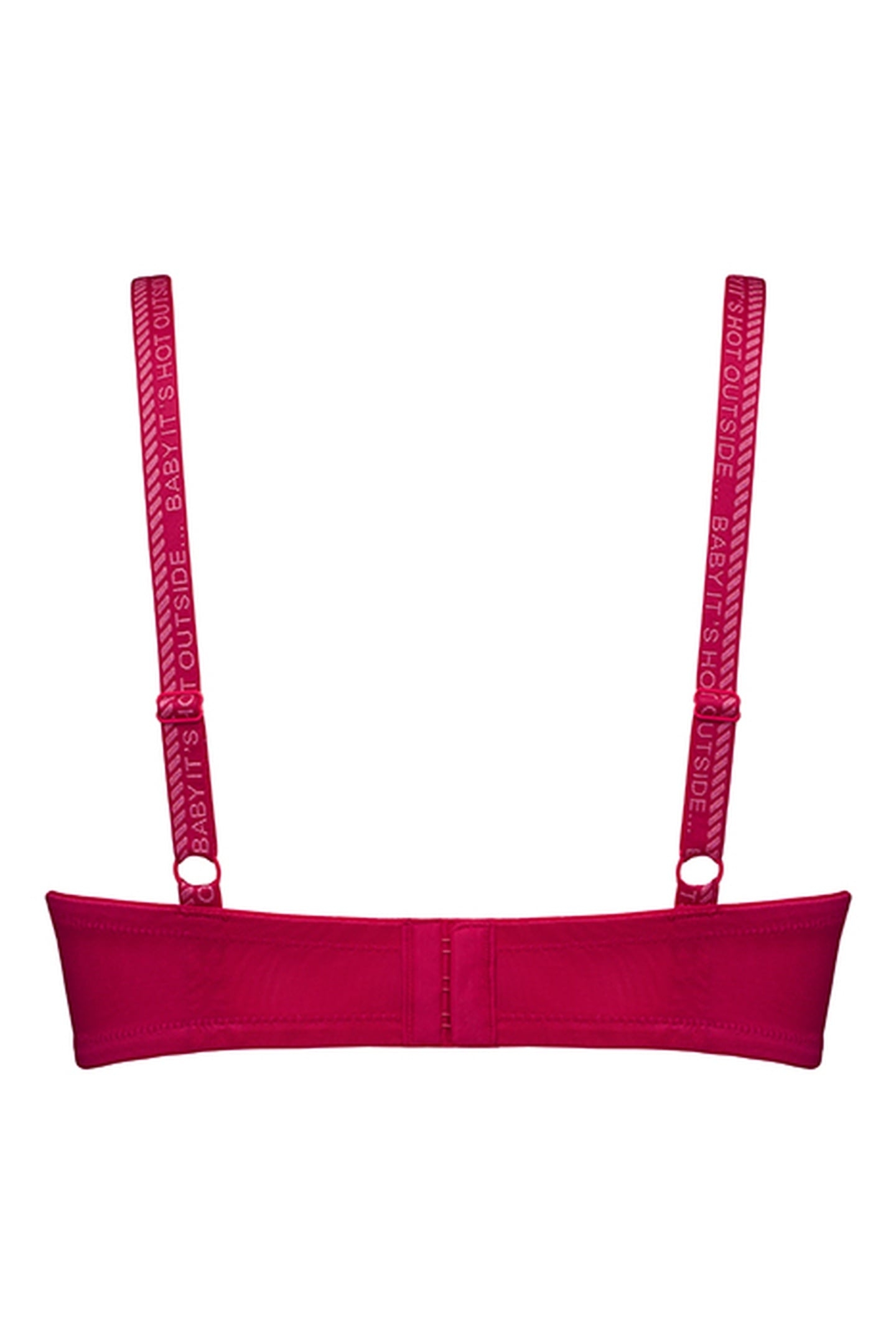 DAME DE PARIS AZALEA RED BALCONY BRA 3