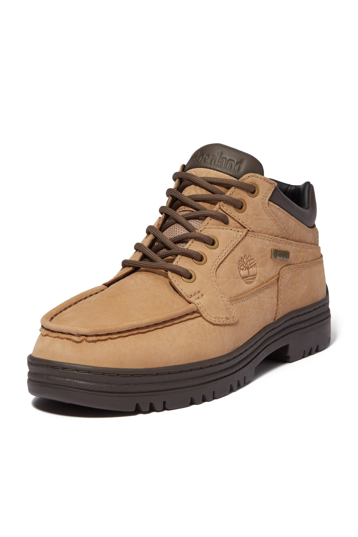 HERITAGE MID LACE UP GTX BOOT BEIGE NUBUCK 2