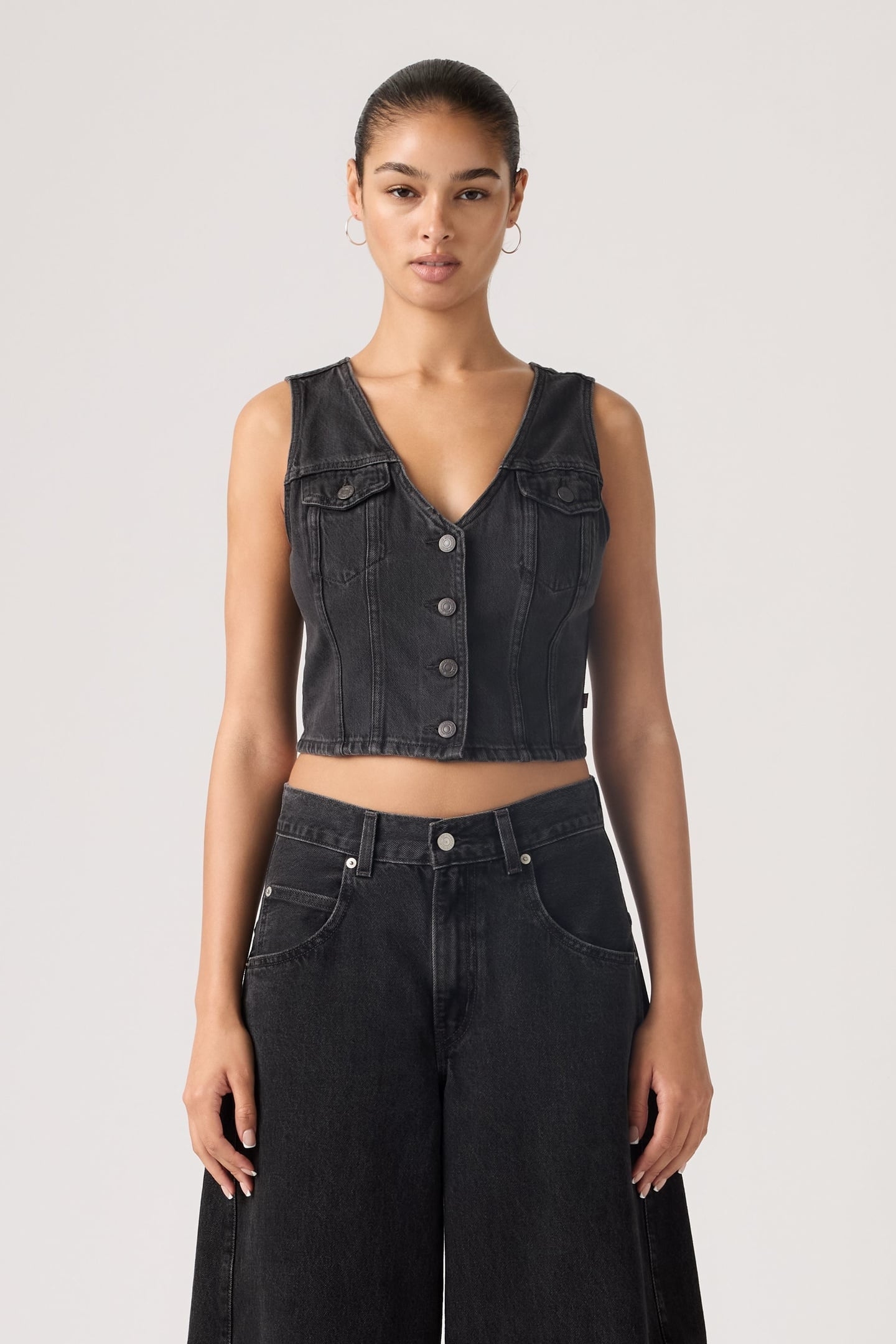 BELLA DENIM CORSET DON'T CUT 1