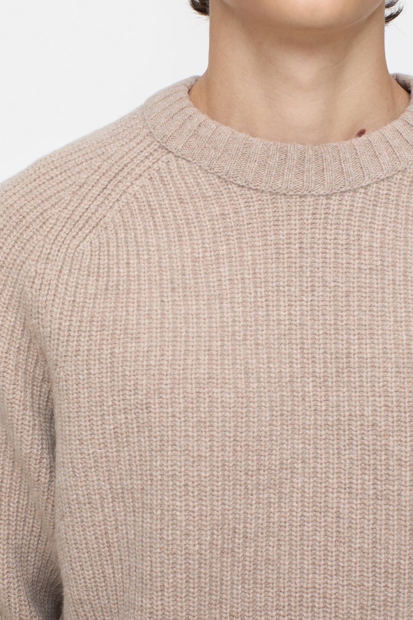 KNITTED PULLOVER KNITS CASHEW CREAM 7