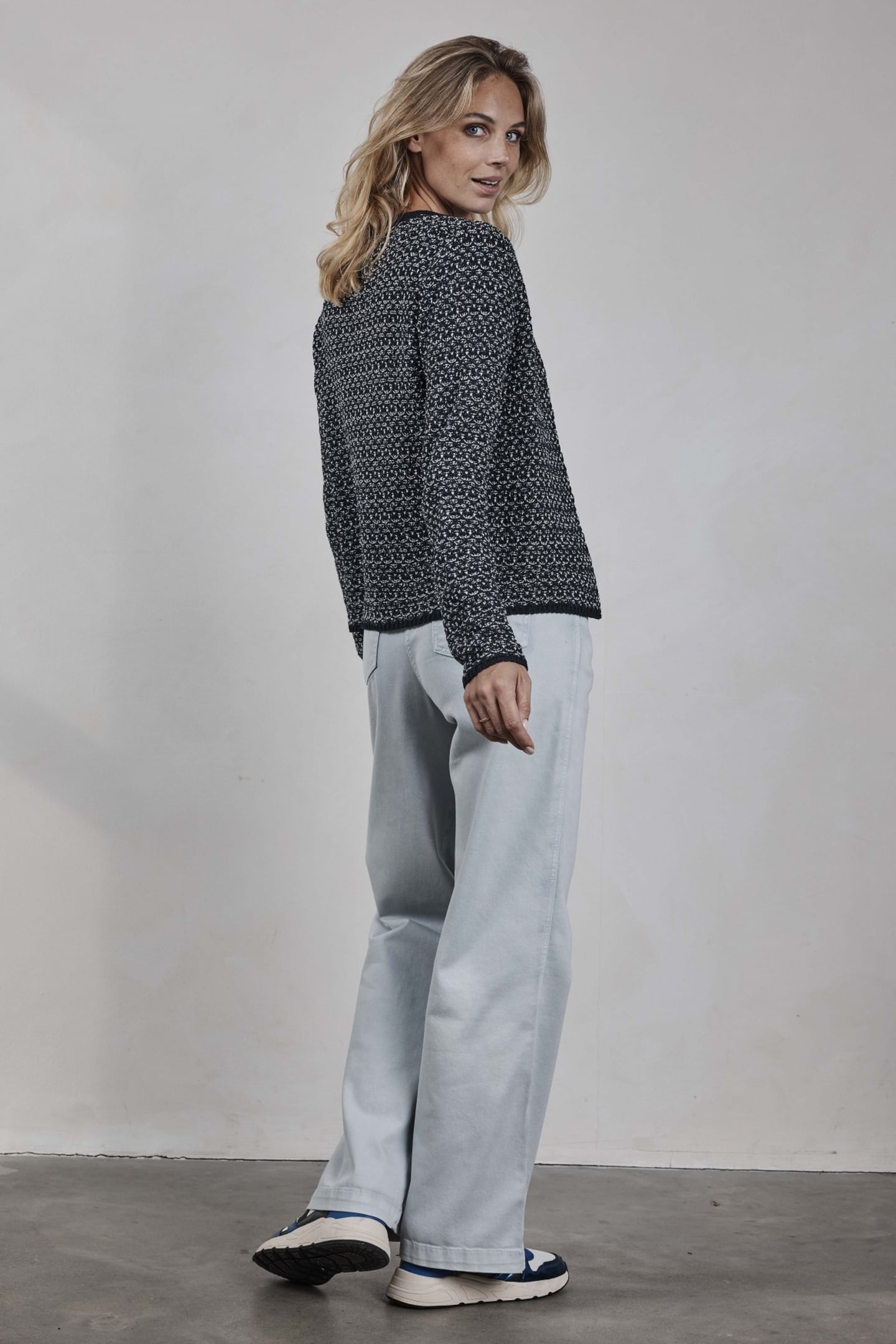 CARDIGAN LOUISA DARK BLUE 3