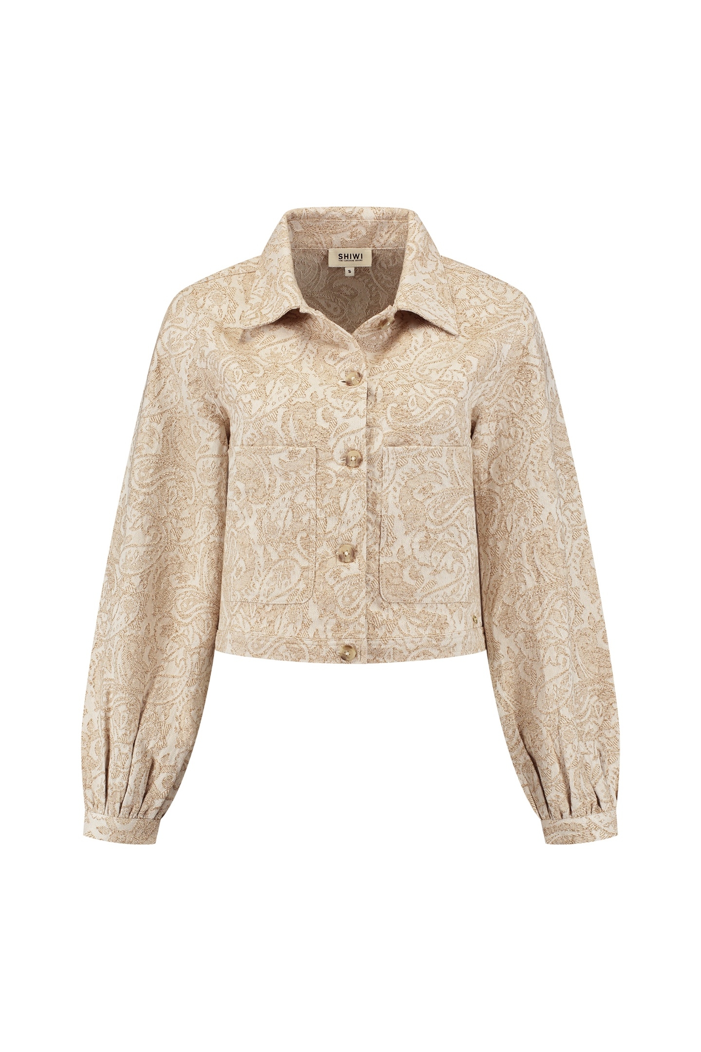 DINTHE JACKET PAISLEY JACQUARD WHITE PAISLEY JACQUARD 7