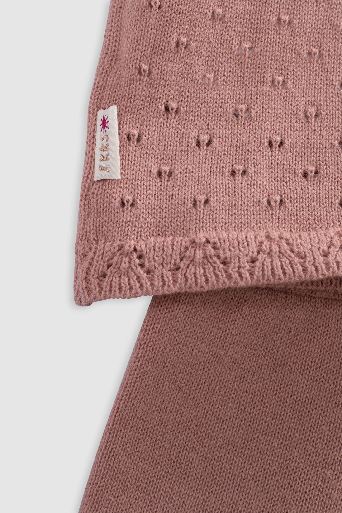 SHORTS AND PINK OPENWORK T-SHIRT SET 6