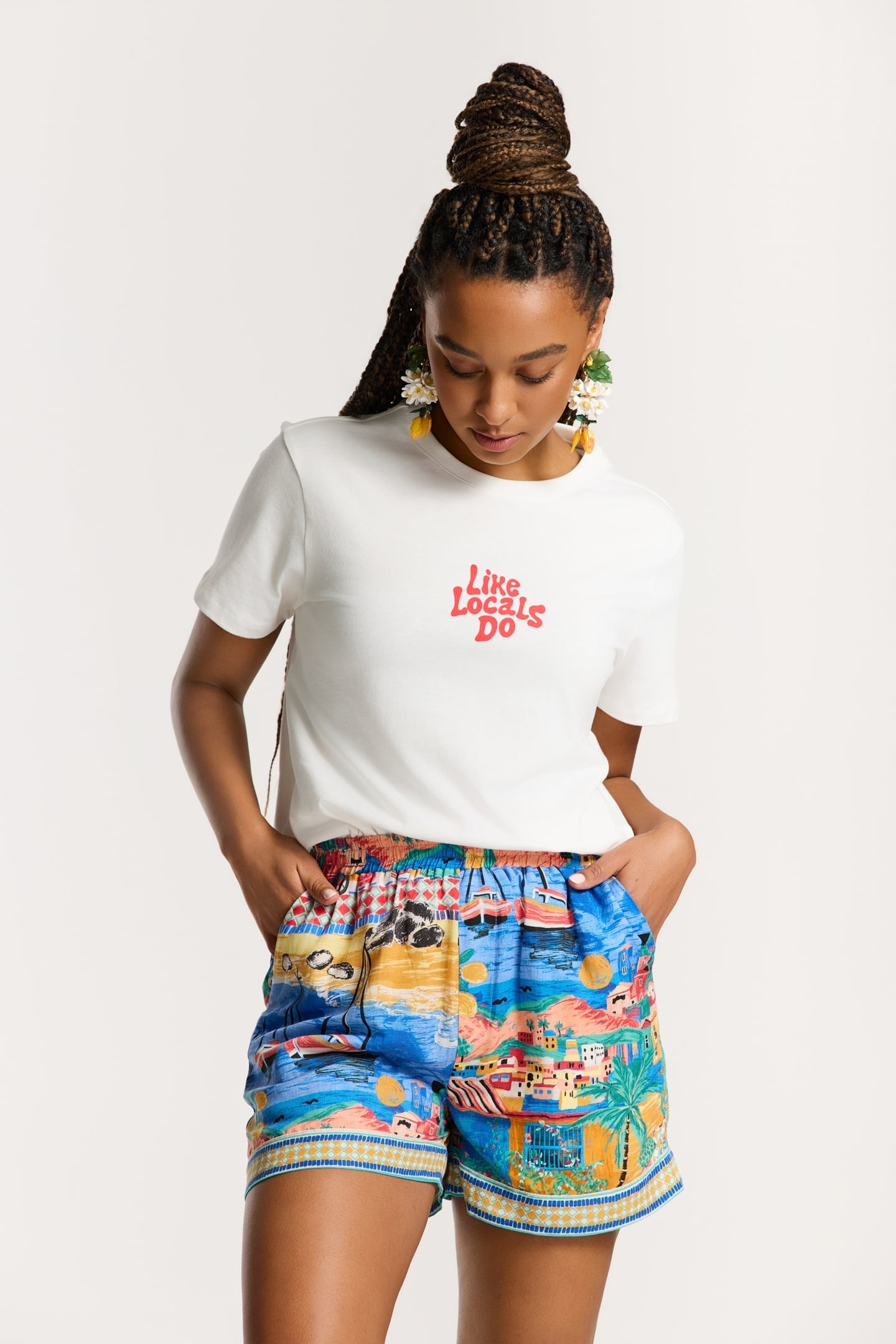 NOA LIKE LOCALS DO T-SHIRT WHITE 4