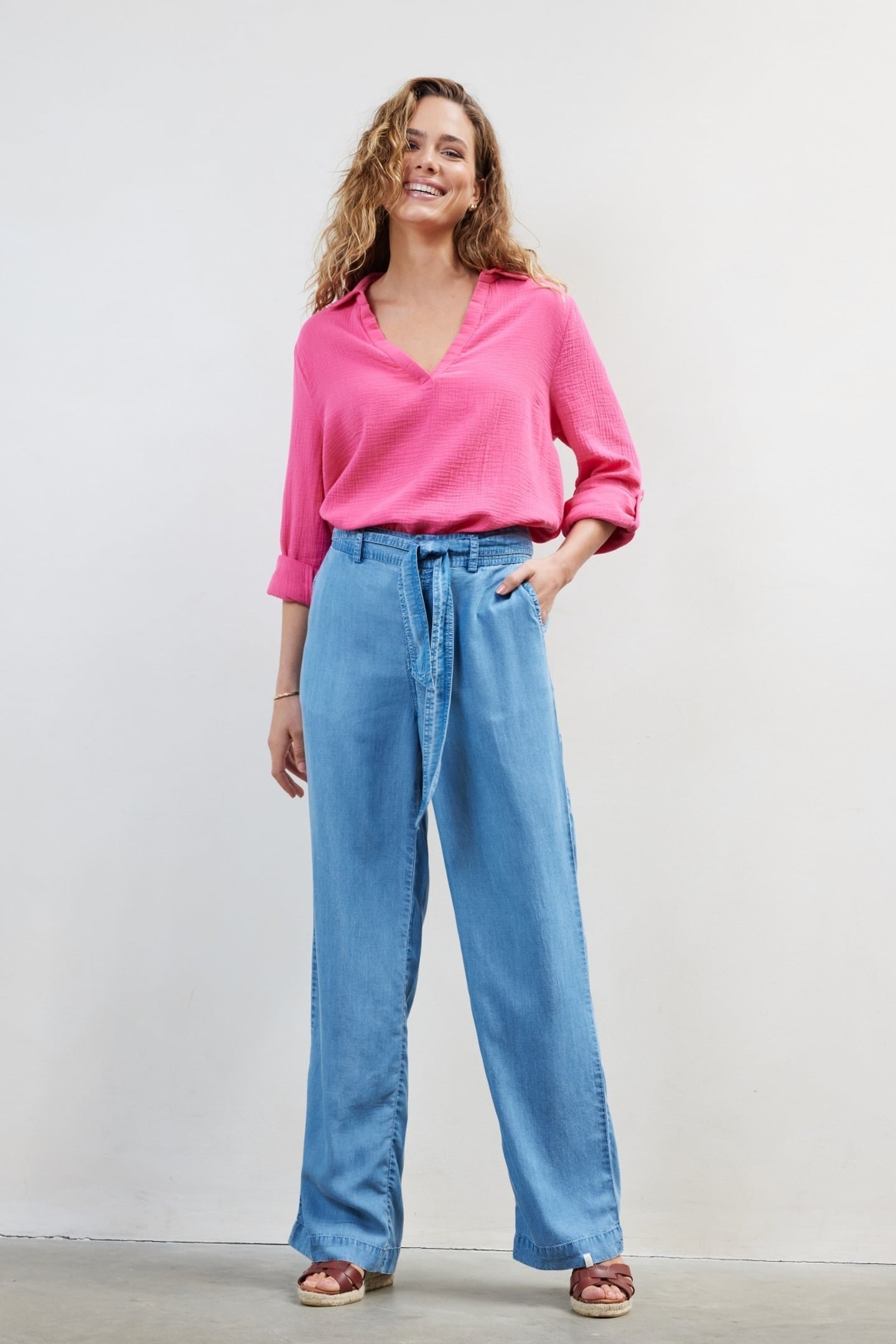 PANTS JULIA IN DENIM BLEACHED 1