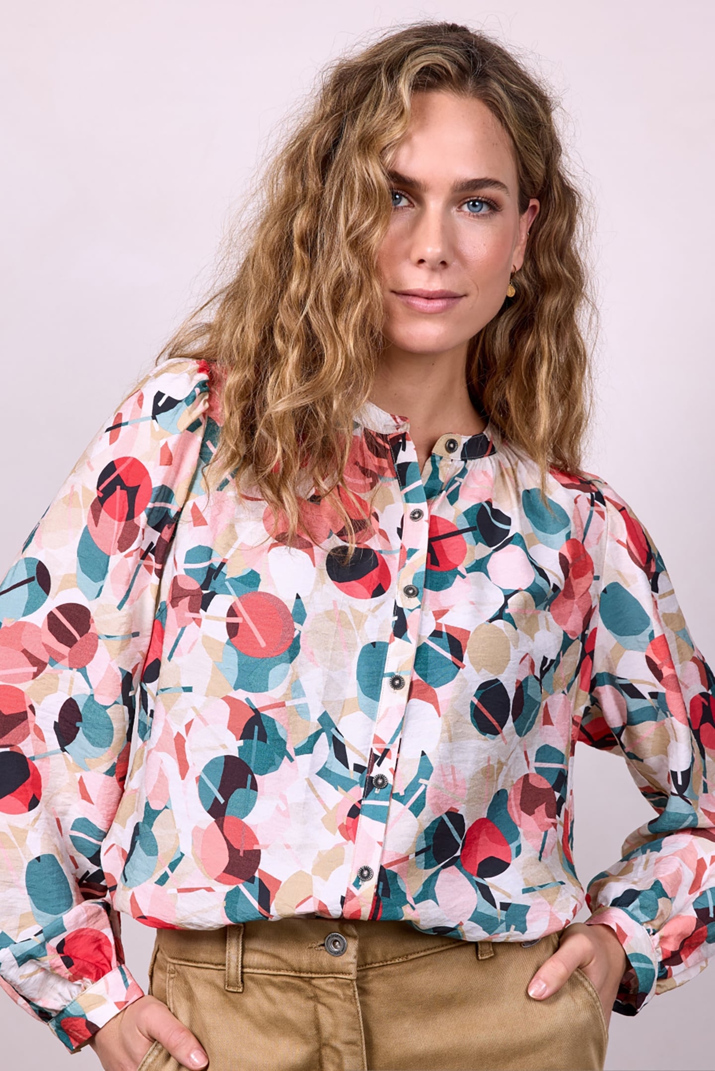 BLOUSE TALLIS ESCAPE PRINT 1