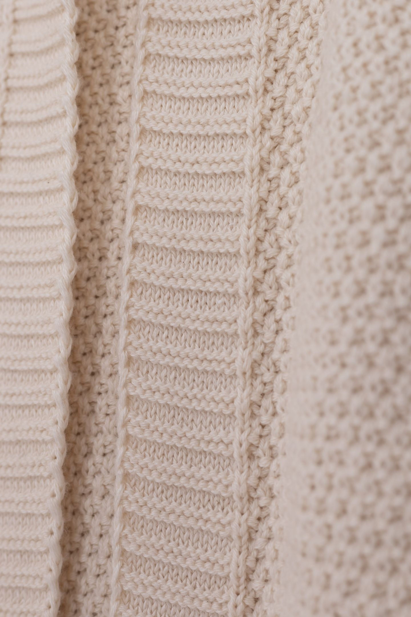 ECRU KNIT GILET ECRU 7