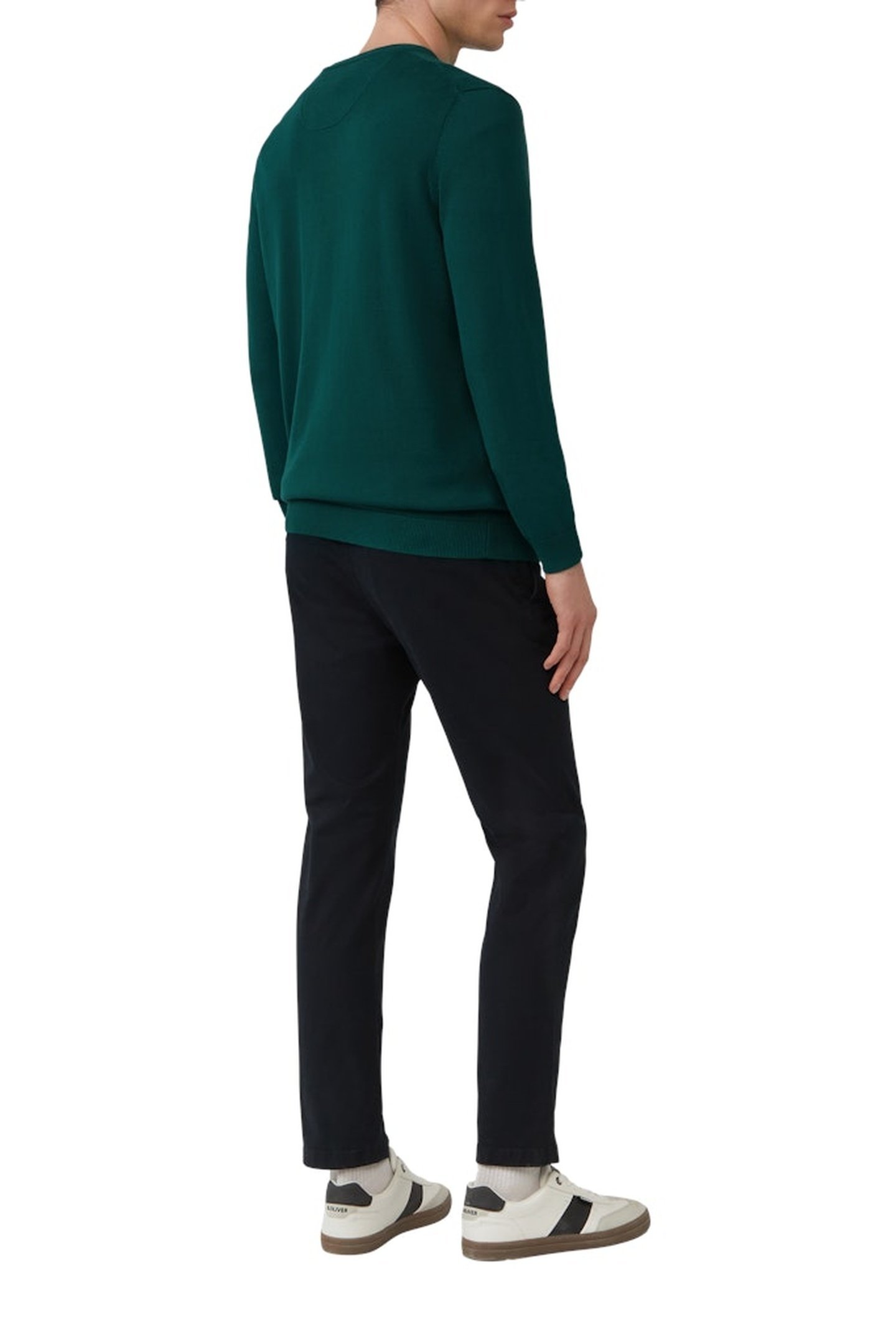 S.OLIVER PULLOVER GREEN-DARK 4