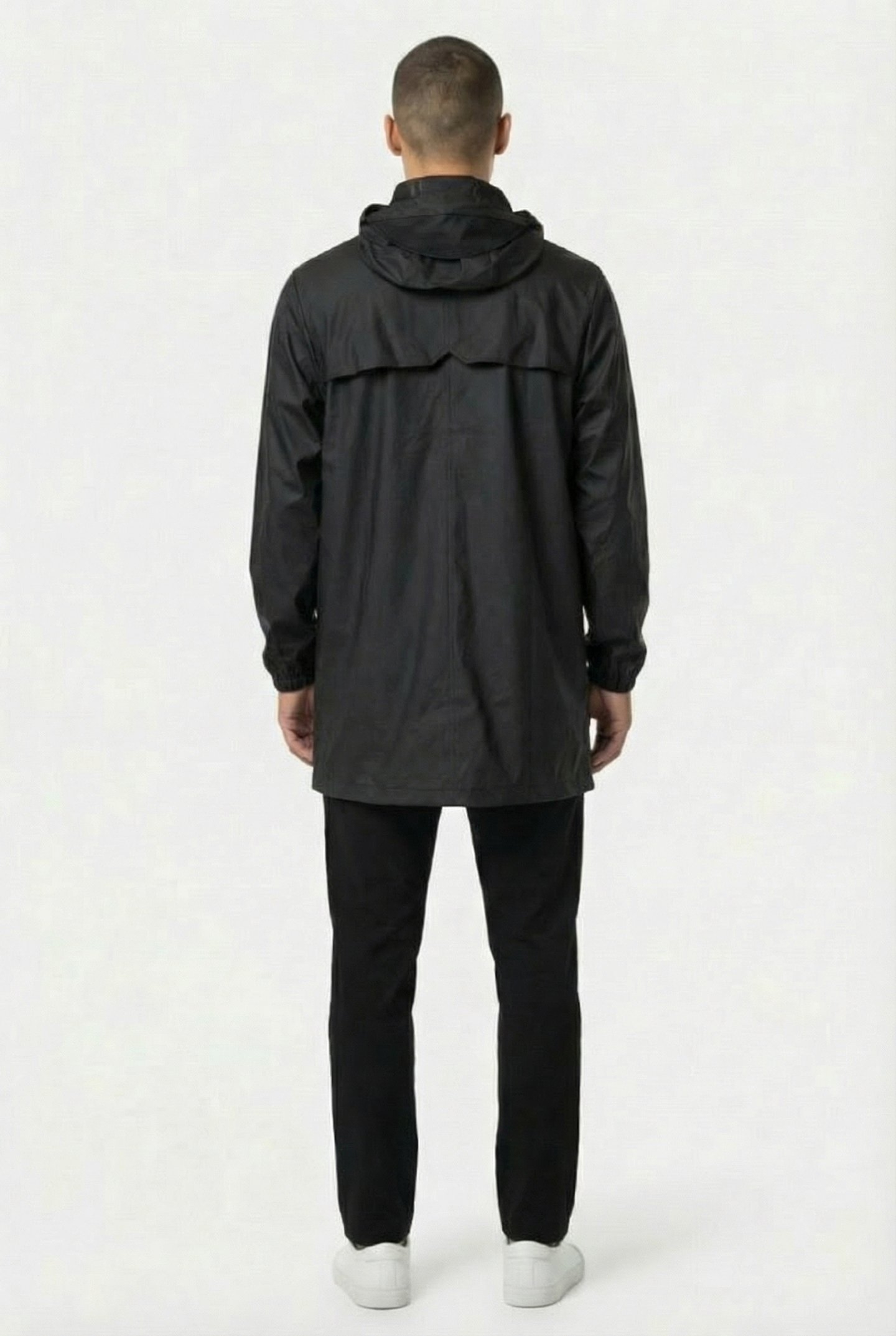 UNISEX CARGO LONG JACKET W3 BLACK 5