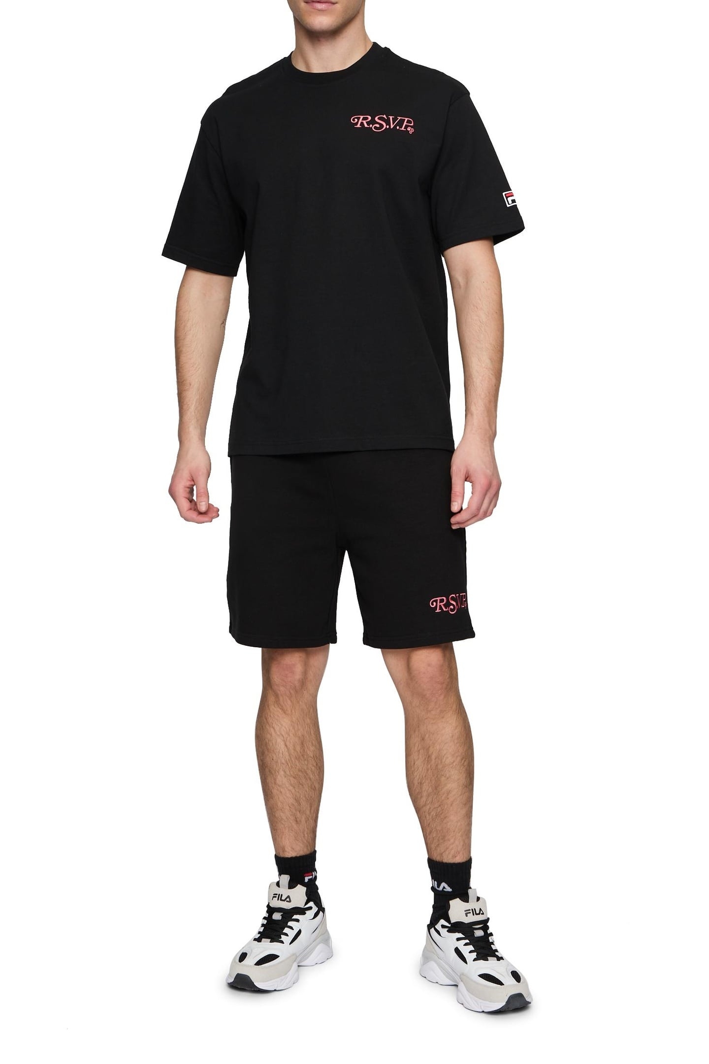 LAMSWAARDE LOOSE SHORTS BLACK 1