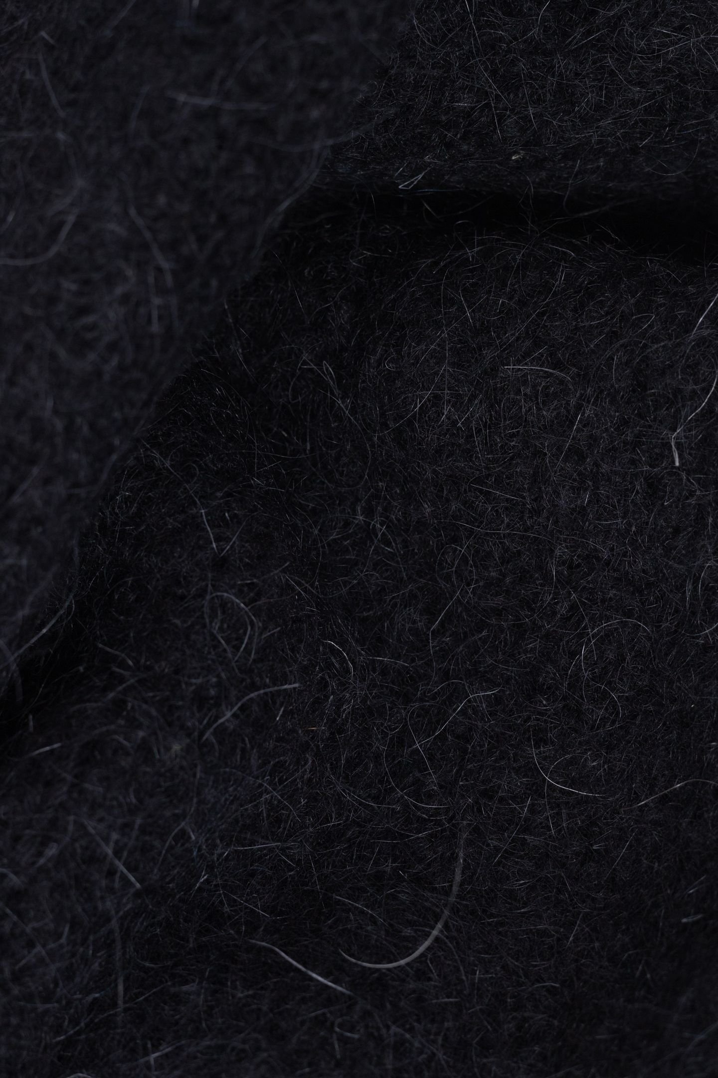 FANCY KNIT BLACK CARDIGAN BLACK 5