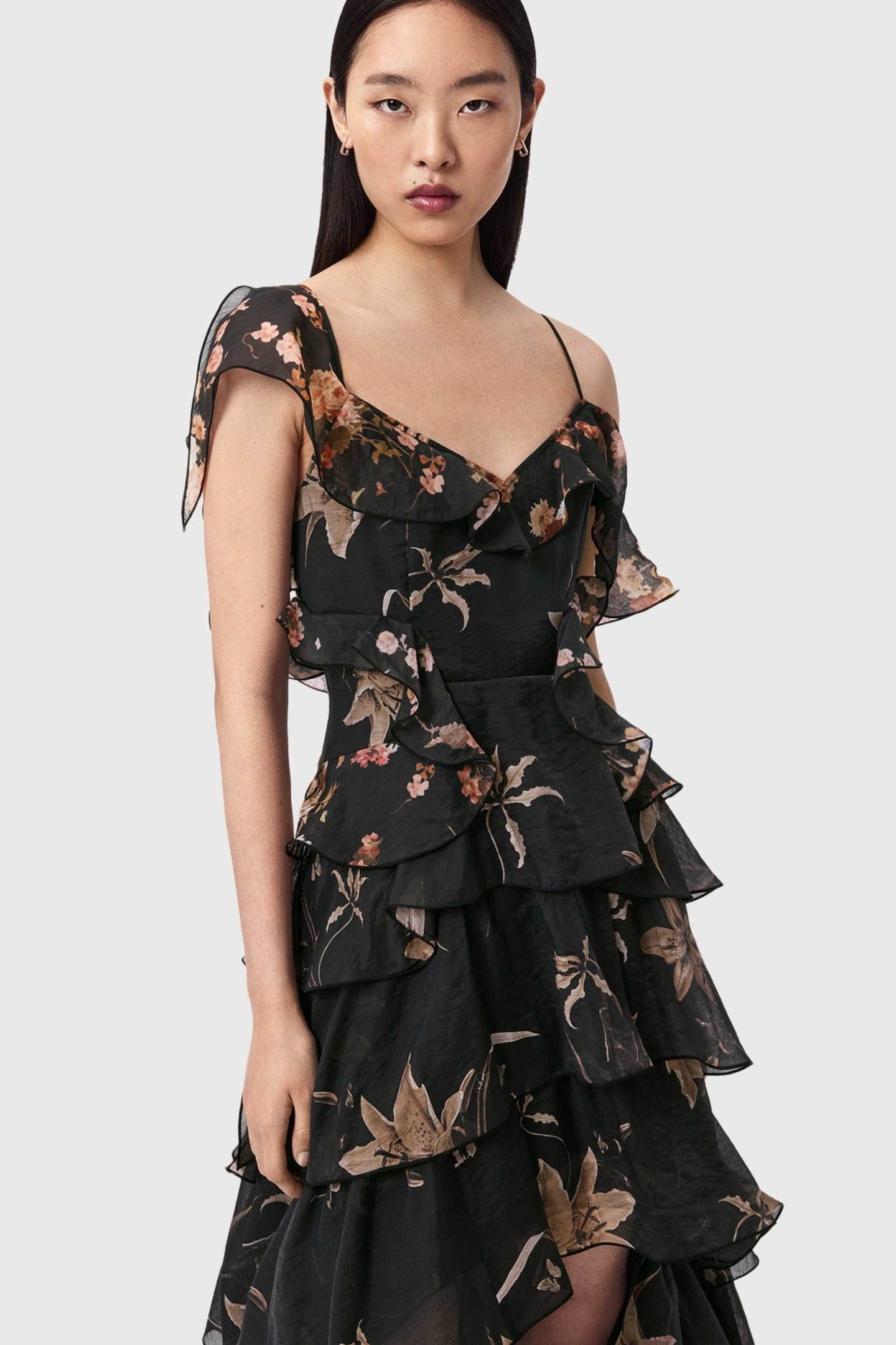 SIENNA DRESS PETRA SEPIA BROWN 3