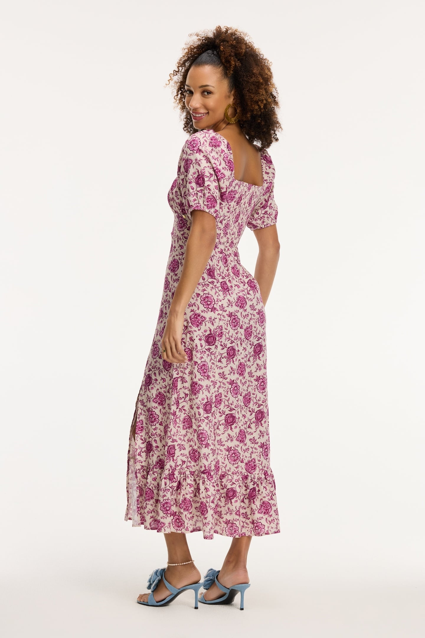 JESS DRESS BOTANIC FLOWER PINK BOTANIC FLOWER 7