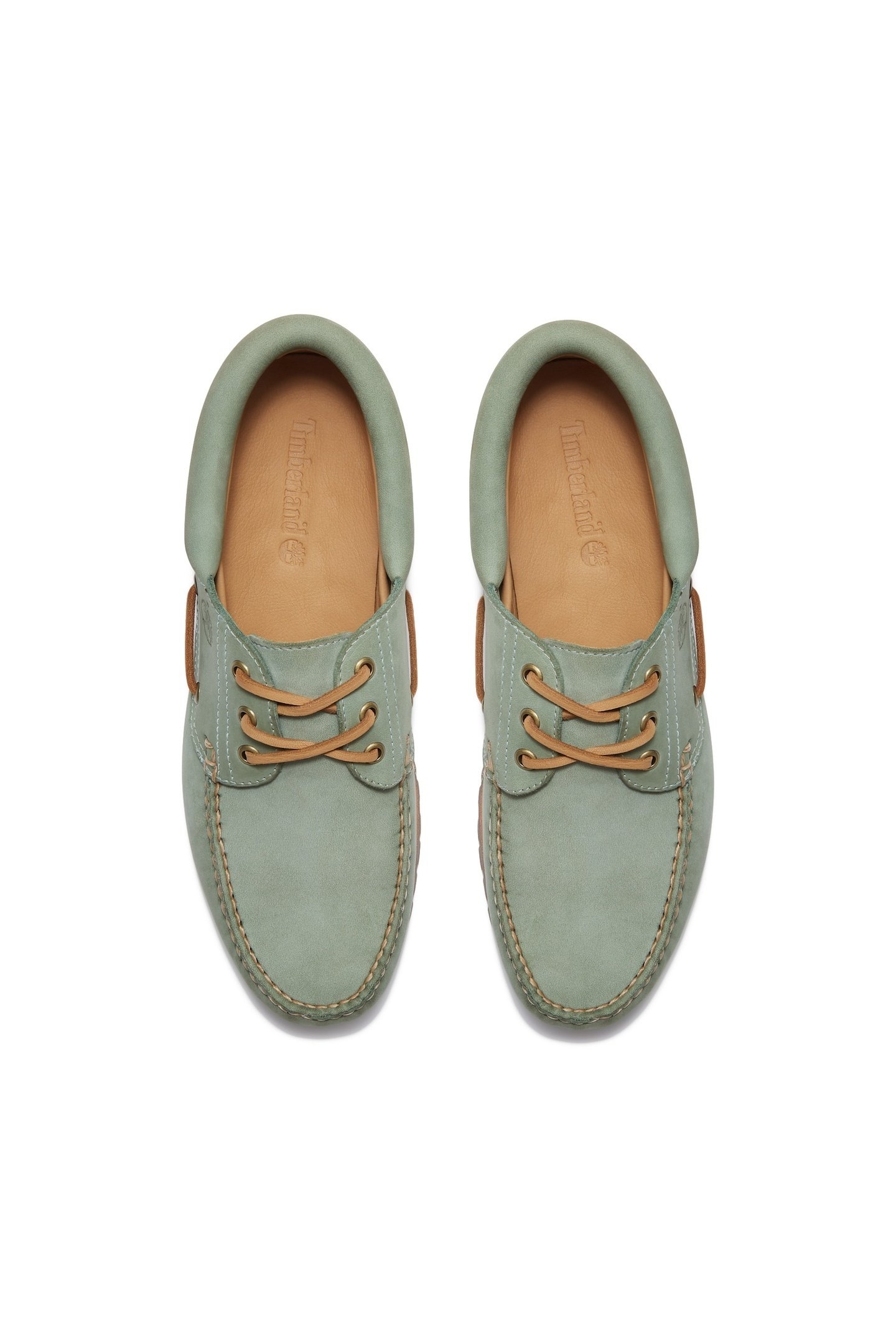 AUTHENTIC BOAT SHOE MEDIUM GREEN NUBUCK 7