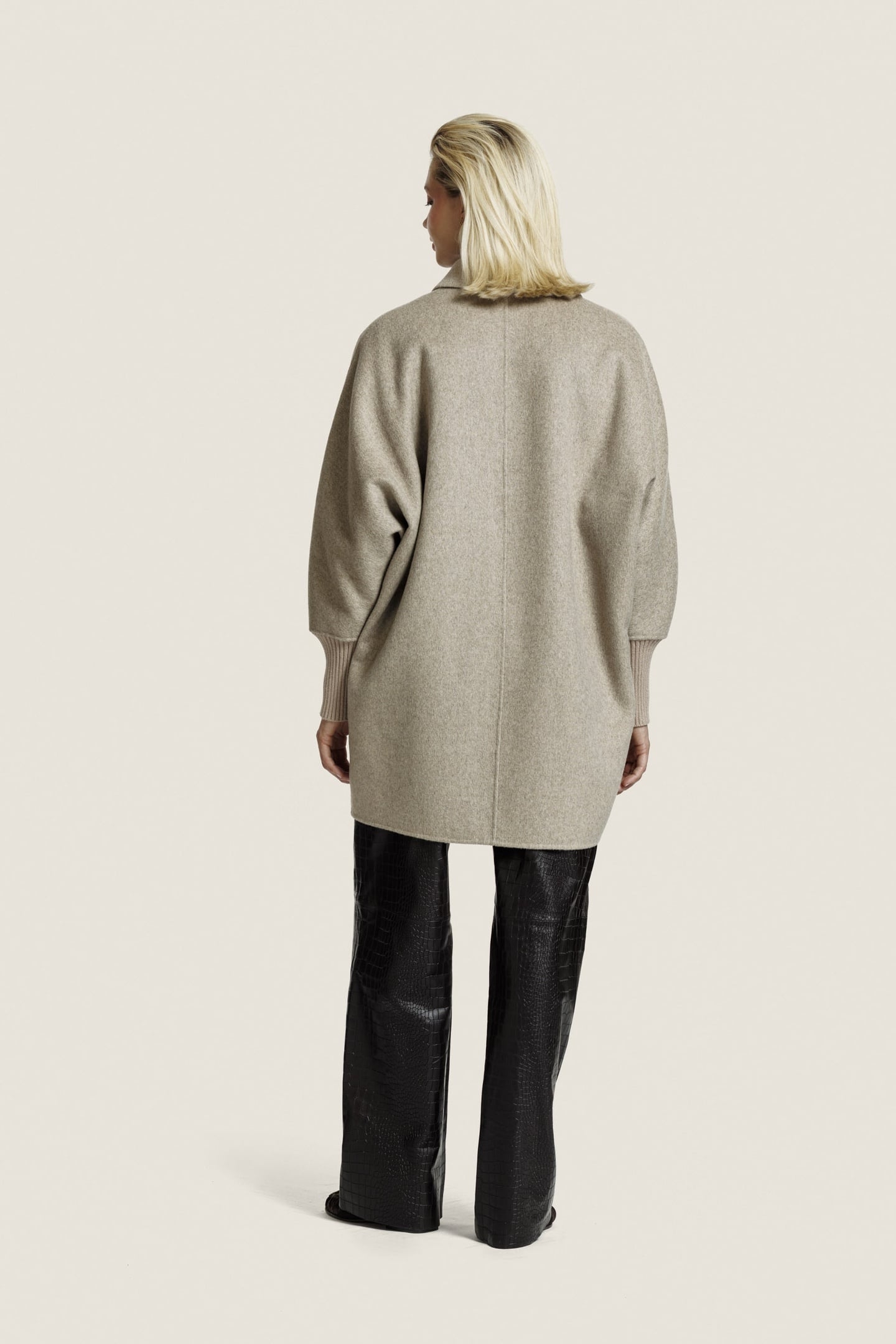 VALERY WOOL JACKET D. BEIGE MELANGE 3